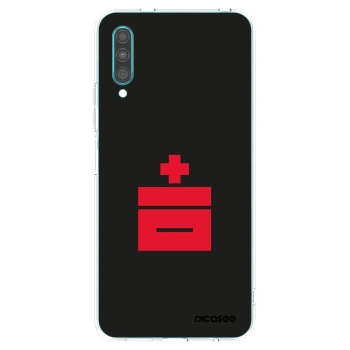Picasee átlátszó szilikon tok az alábbi mobiltelefonokra Samsung Galaxy A30s A307F - Le Plastenciaga