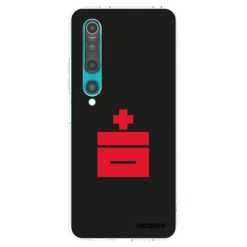 Picasee átlátszó szilikon tok az alábbi mobiltelefonokra Xiaomi Mi 10 - Le Plastenciaga