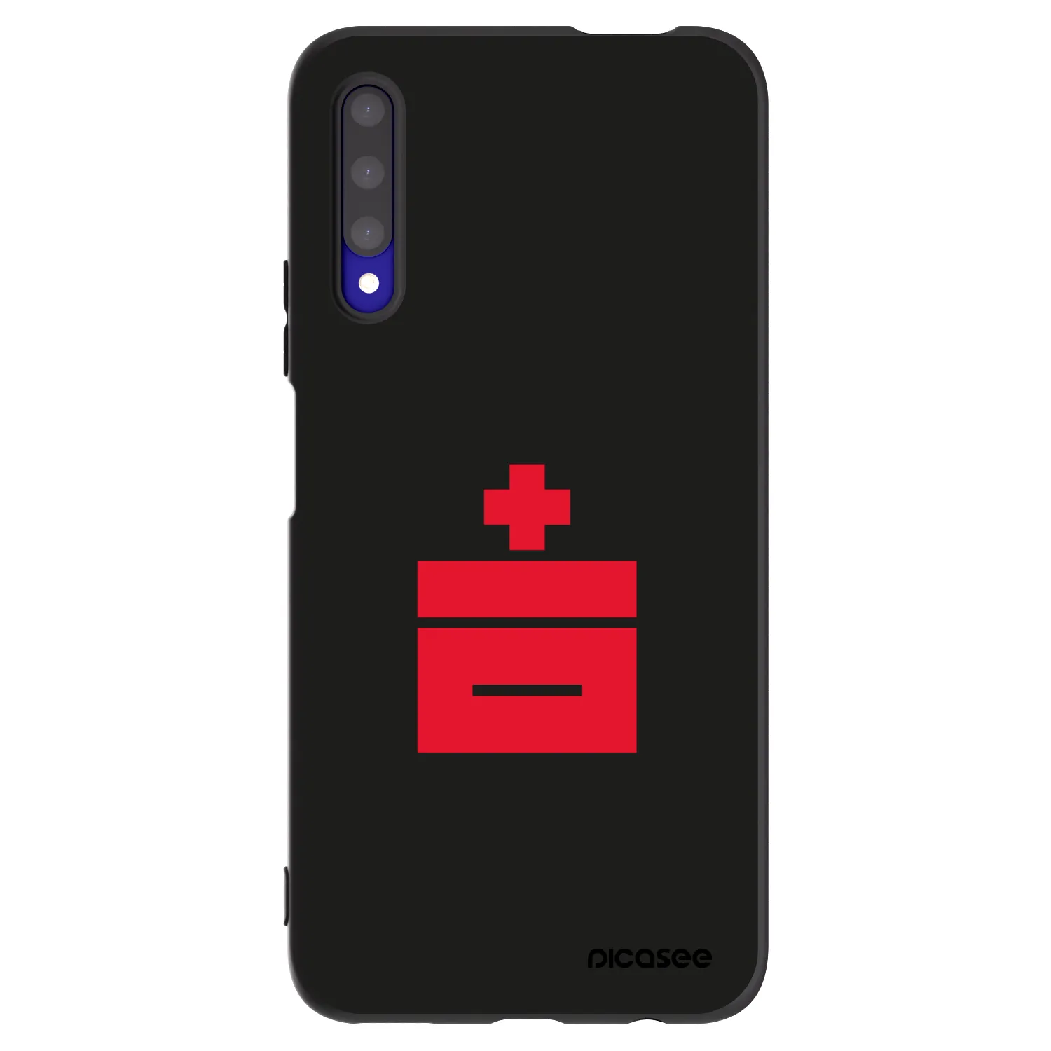 Picasee fekete szilikon tok az alábbi mobiltelefonokra Honor 9X Pro - Le Plastenciaga