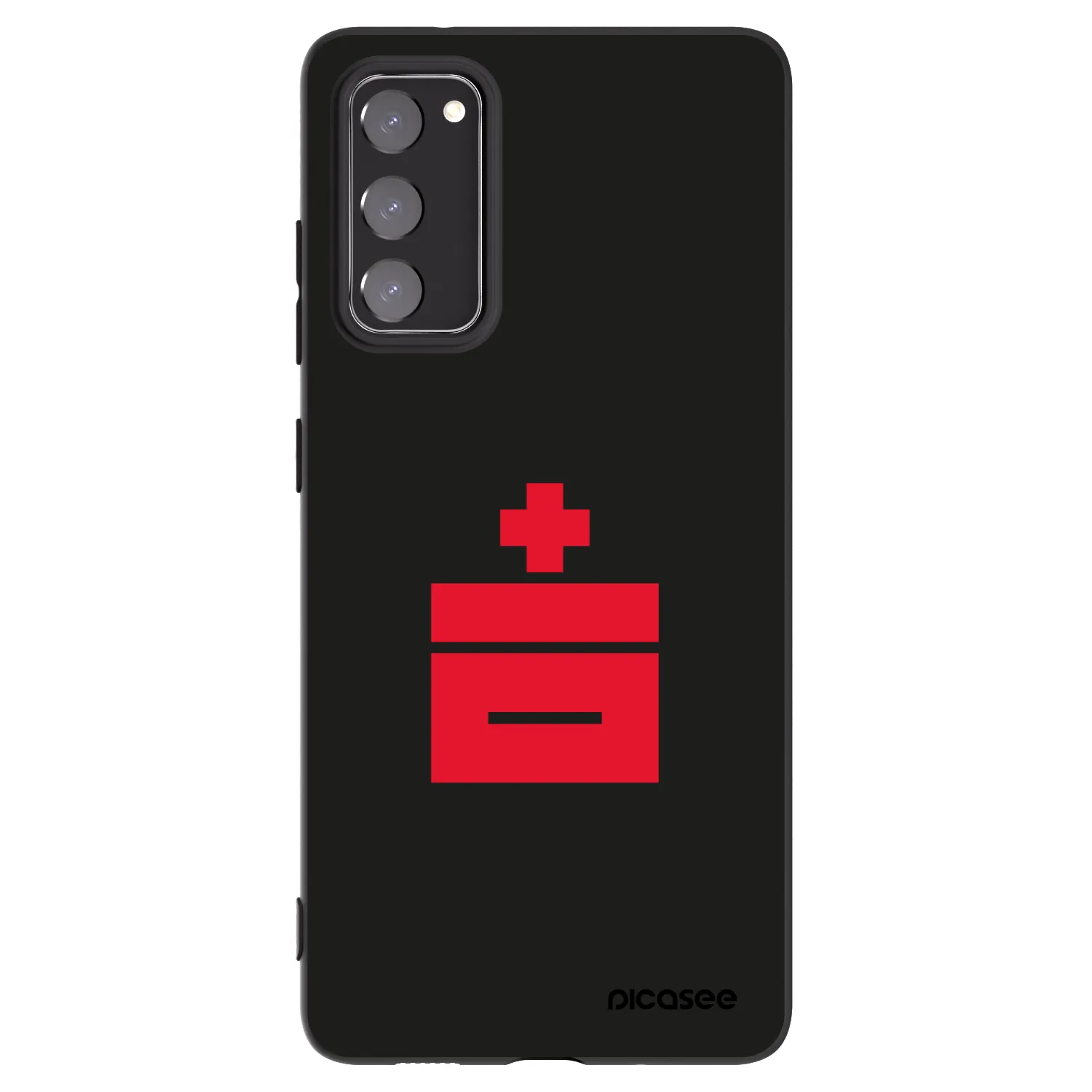 Picasee fekete szilikon tok az alábbi mobiltelefonokra Samsung Galaxy S20 FE - Le Plastenciaga