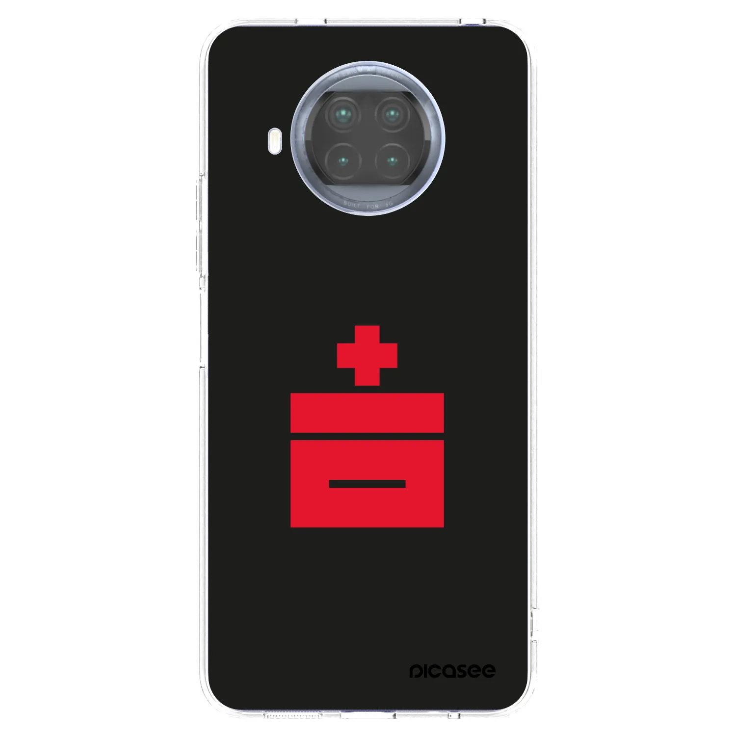 Picasee átlátszó szilikon tok az alábbi mobiltelefonokra Xiaomi Mi 10T Lite - Le Plastenciaga