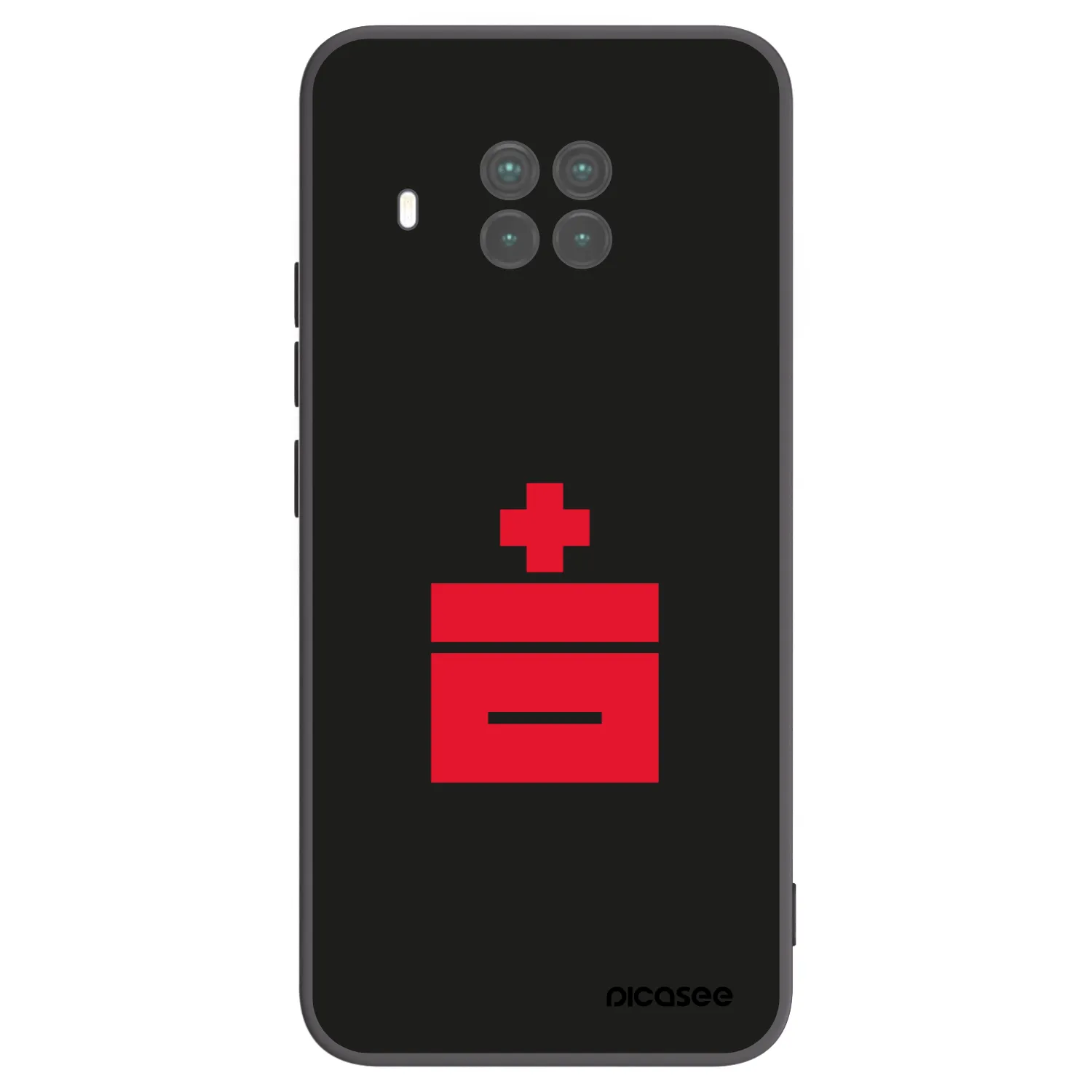 Picasee fekete szilikon tok az alábbi mobiltelefonokra Xiaomi Mi 10T Lite - Le Plastenciaga