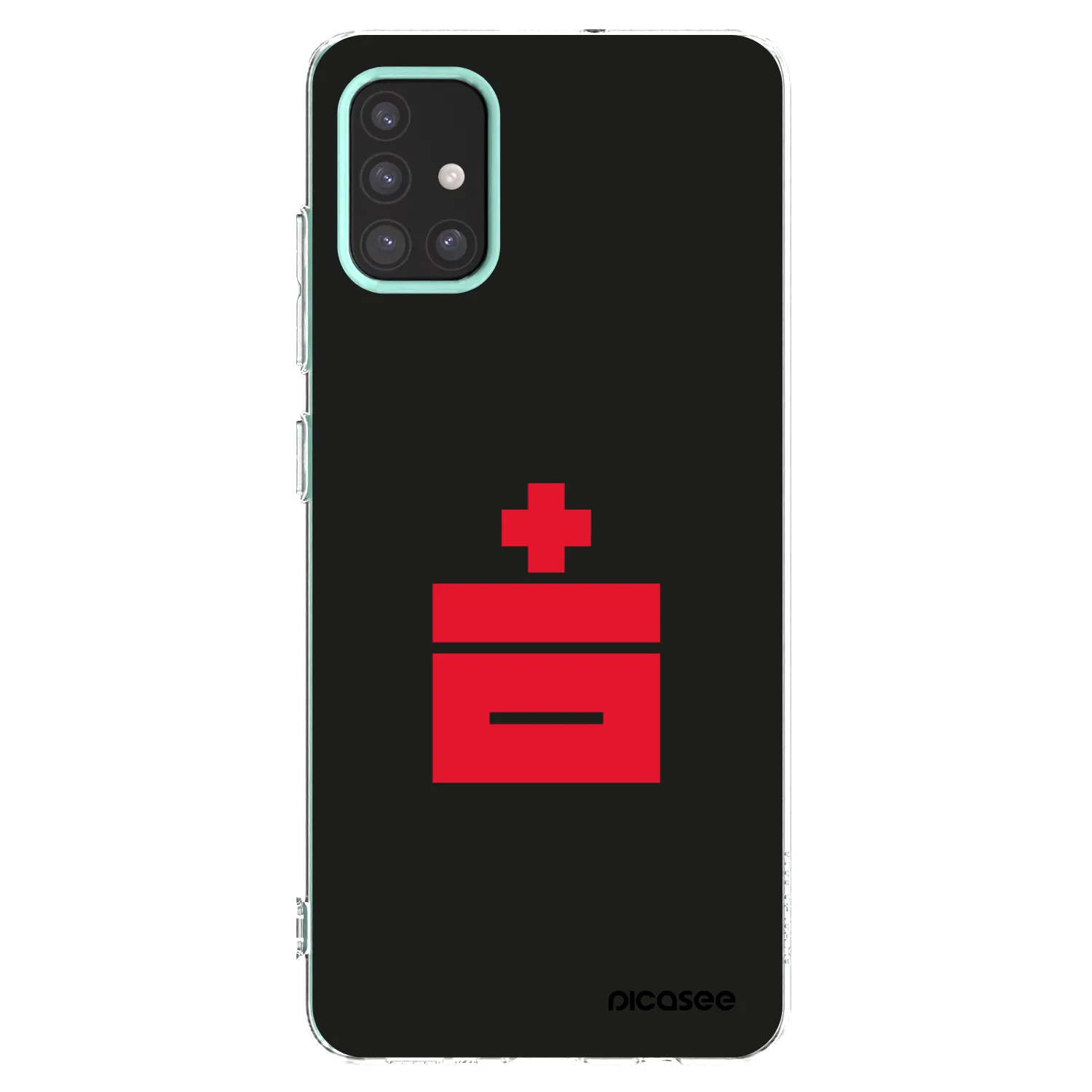 Picasee átlátszó szilikon tok az alábbi mobiltelefonokra Samsung Galaxy M31s - Le Plastenciaga