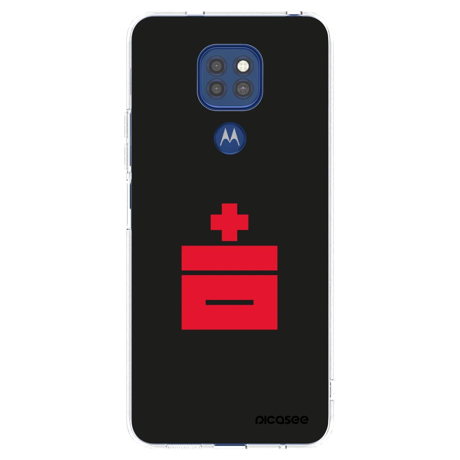 Picasee átlátszó szilikon tok az alábbi mobiltelefonokra Motorola Moto G9 Play - Le Plastenciaga