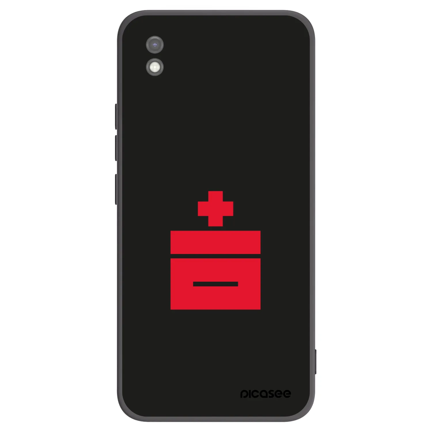 Picasee fekete szilikon tok az alábbi mobiltelefonokra Xiaomi Redmi 9AT - Le Plastenciaga