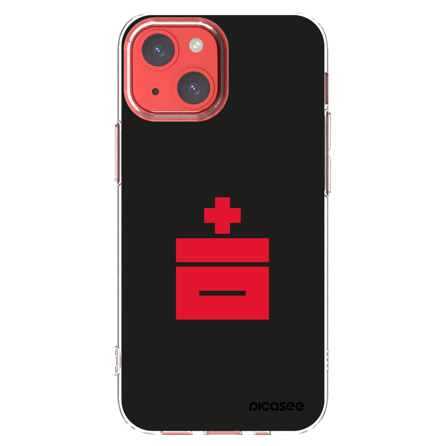 Picasee átlátszó szilikon tok az alábbi mobiltelefonokra Apple iPhone 13 mini - Le Plastenciaga