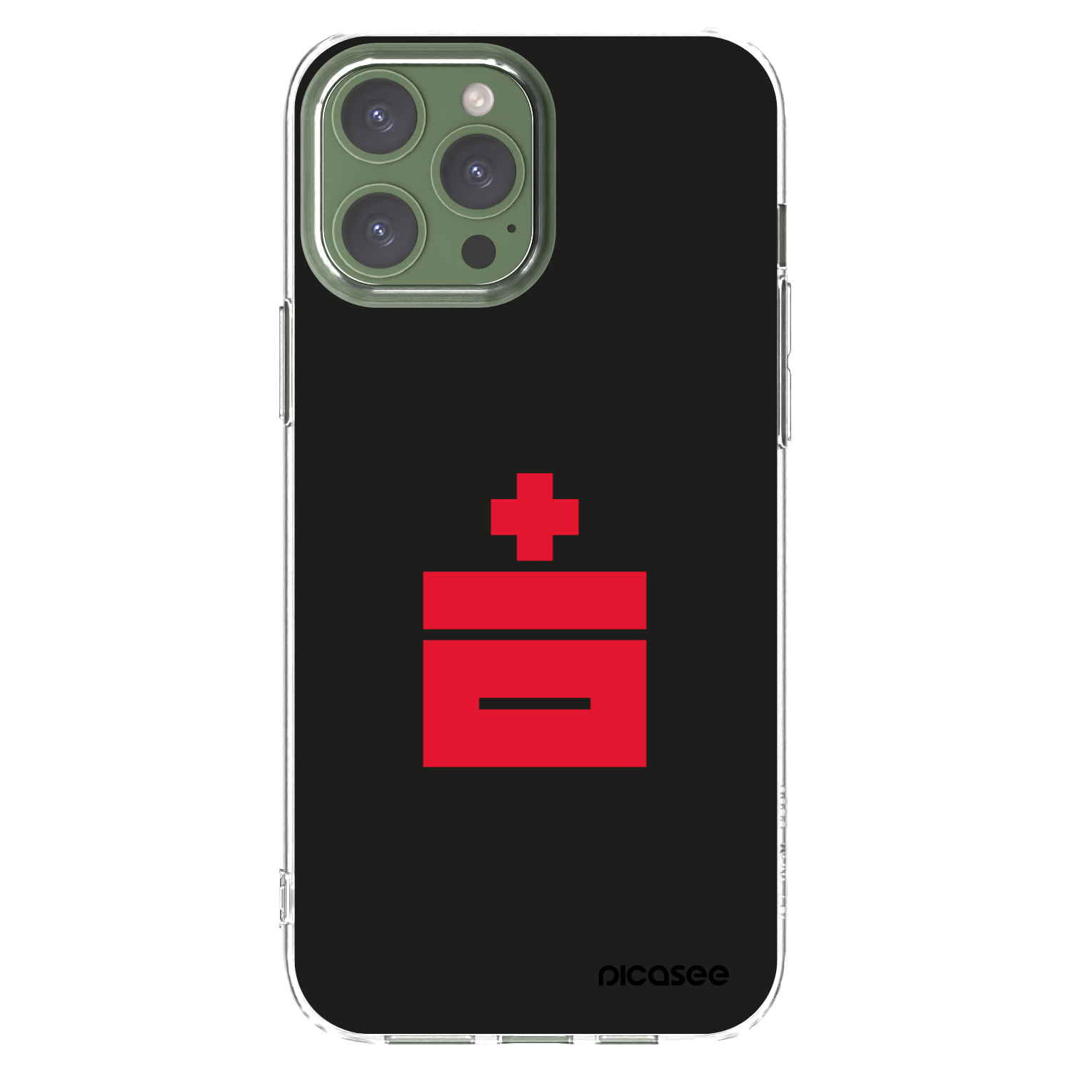 Picasee átlátszó szilikon tok az alábbi mobiltelefonokra Apple iPhone 13 Pro Max - Le Plastenciaga