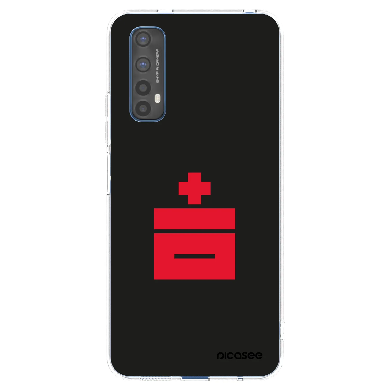 Picasee átlátszó szilikon tok az alábbi mobiltelefonokra Realme 7 - Le Plastenciaga