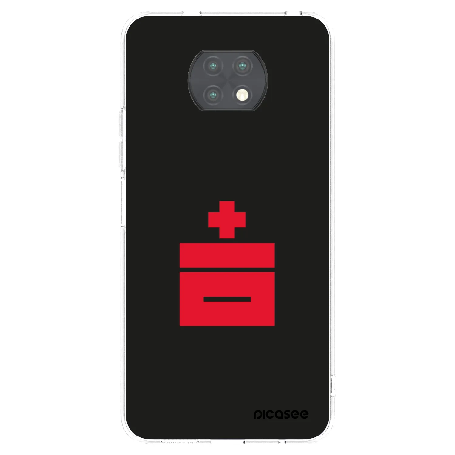 Picasee átlátszó szilikon tok az alábbi mobiltelefonokra Xiaomi Redmi Note 9T - Le Plastenciaga