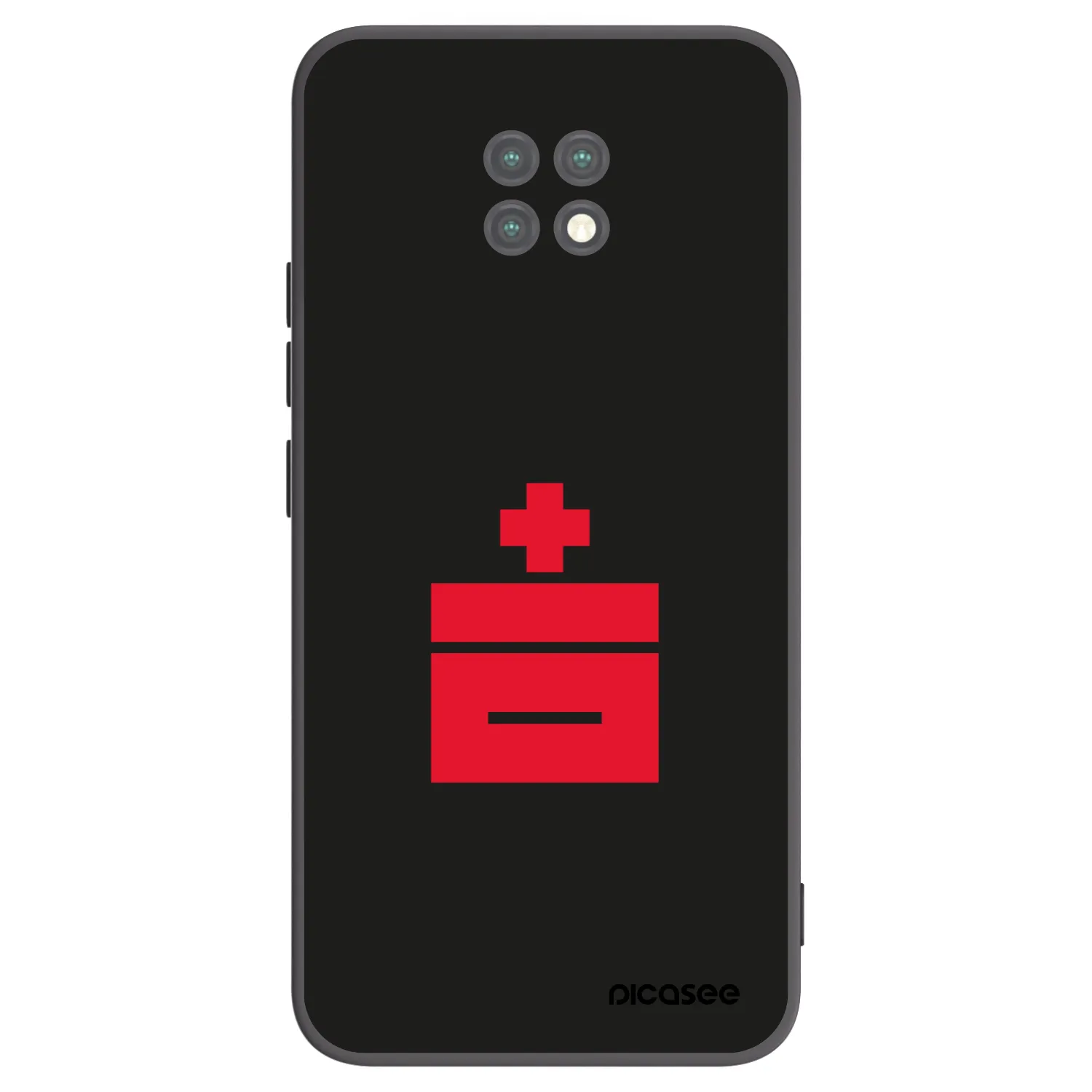 Picasee fekete szilikon tok az alábbi mobiltelefonokra Xiaomi Redmi Note 9T - Le Plastenciaga