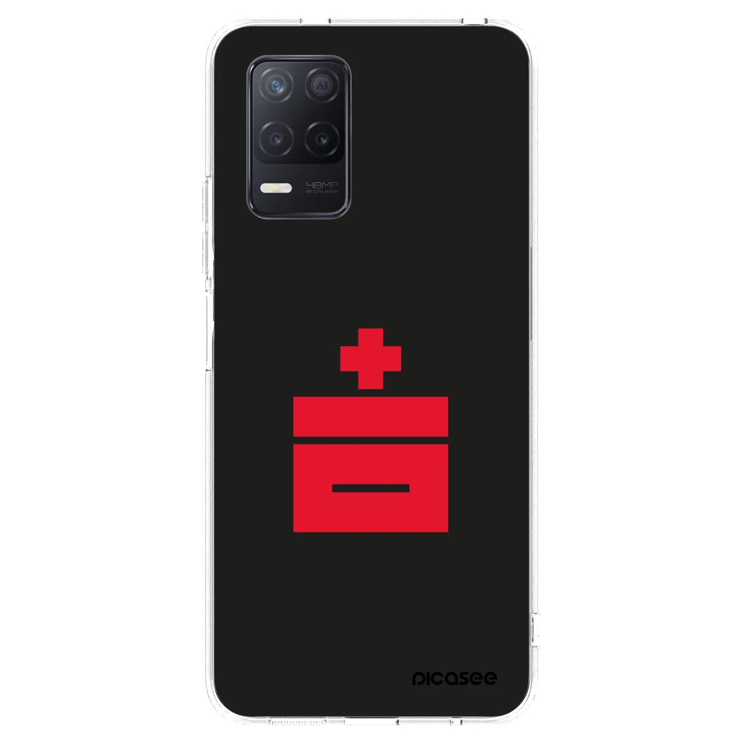 Picasee átlátszó szilikon tok az alábbi mobiltelefonokra Realme 8 5G - Le Plastenciaga