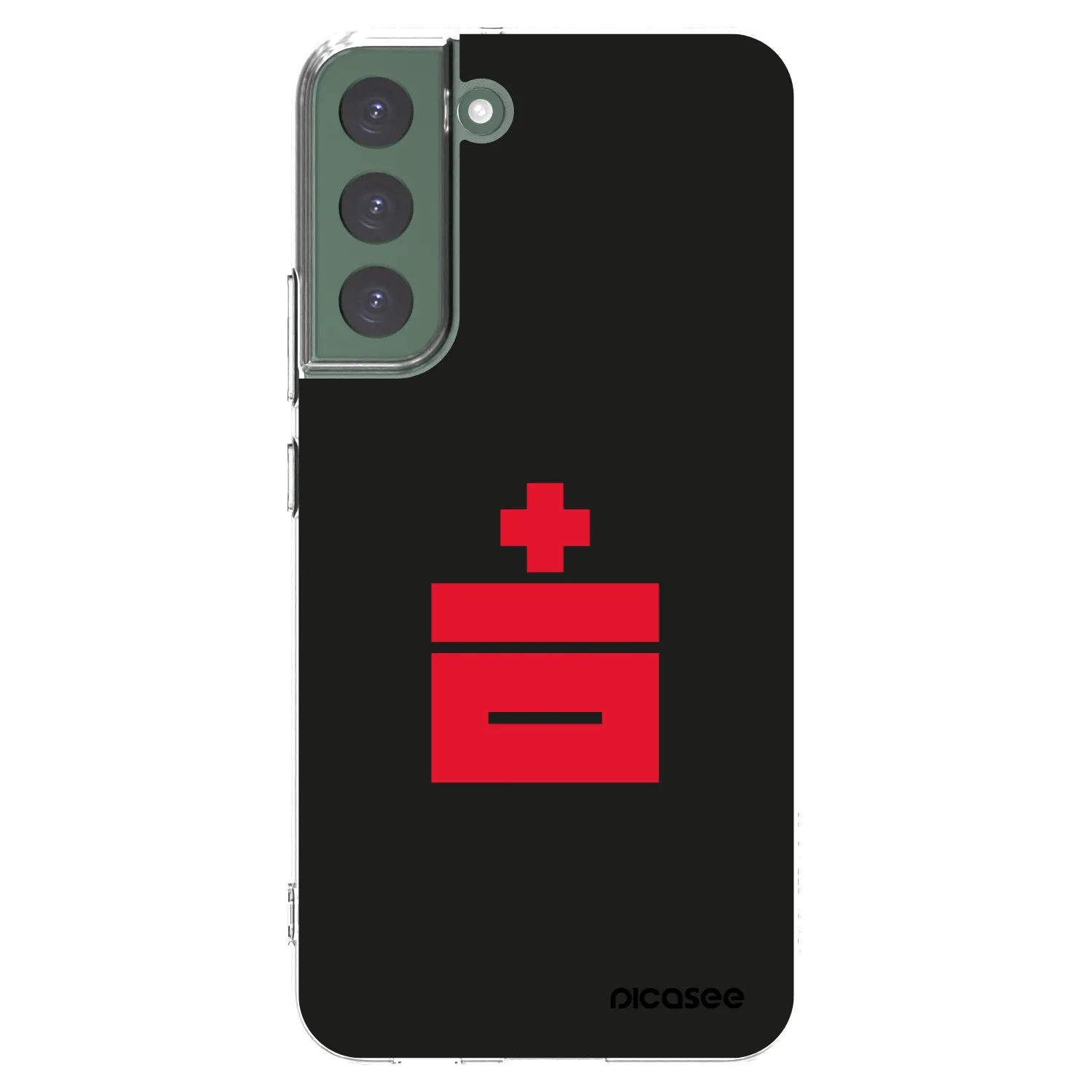 Picasee átlátszó szilikon tok az alábbi mobiltelefonokra Samsung Galaxy S22+ 5G - Le Plastenciaga