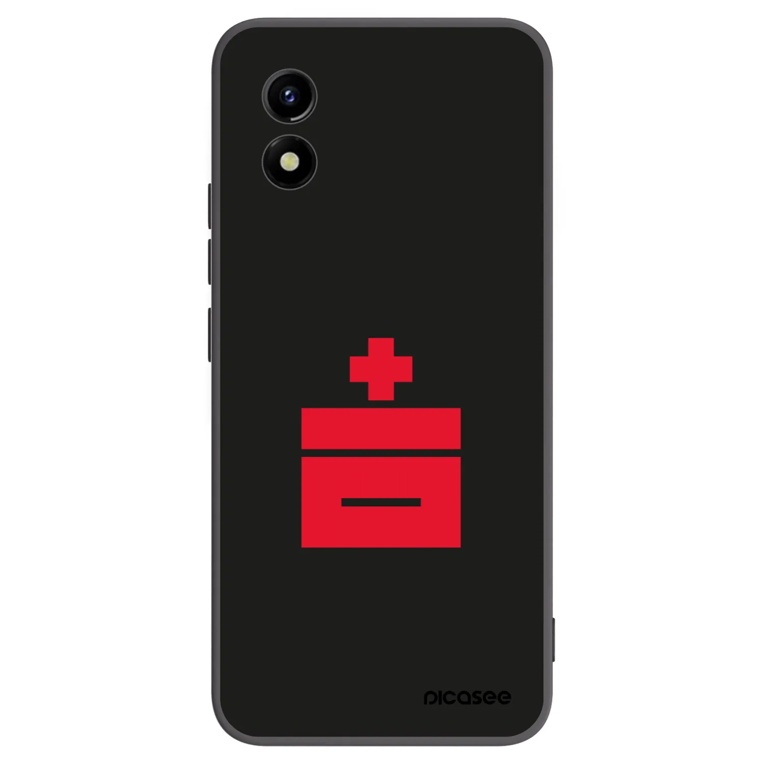 Picasee fekete szilikon tok az alábbi mobiltelefonokra Vivo Y01 - Le Plastenciaga