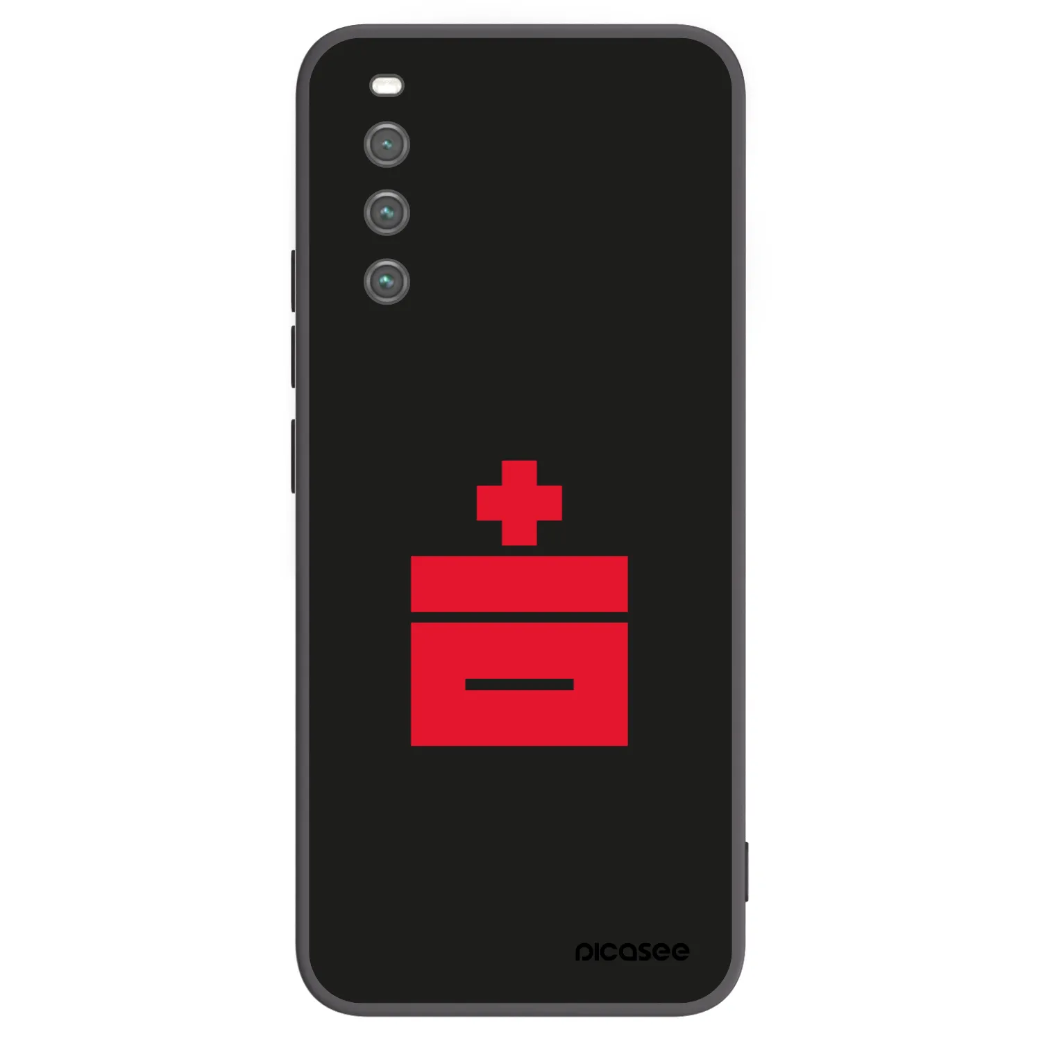 Picasee fekete szilikon tok az alábbi mobiltelefonokra Sony Xperia 10 IV 5G - Le Plastenciaga