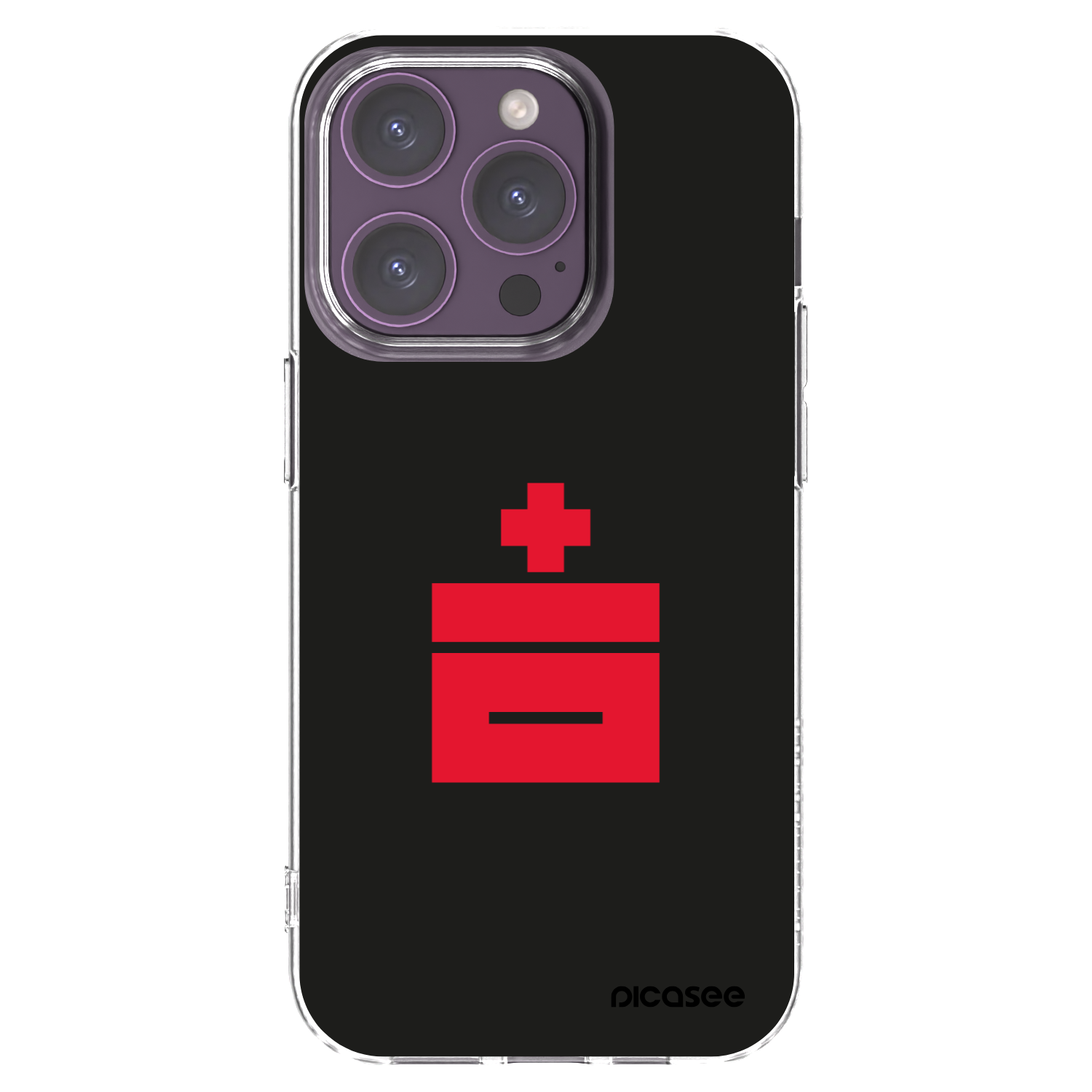 Picasee átlátszó szilikon tok az alábbi mobiltelefonokra Apple iPhone 14 Pro - Le Plastenciaga