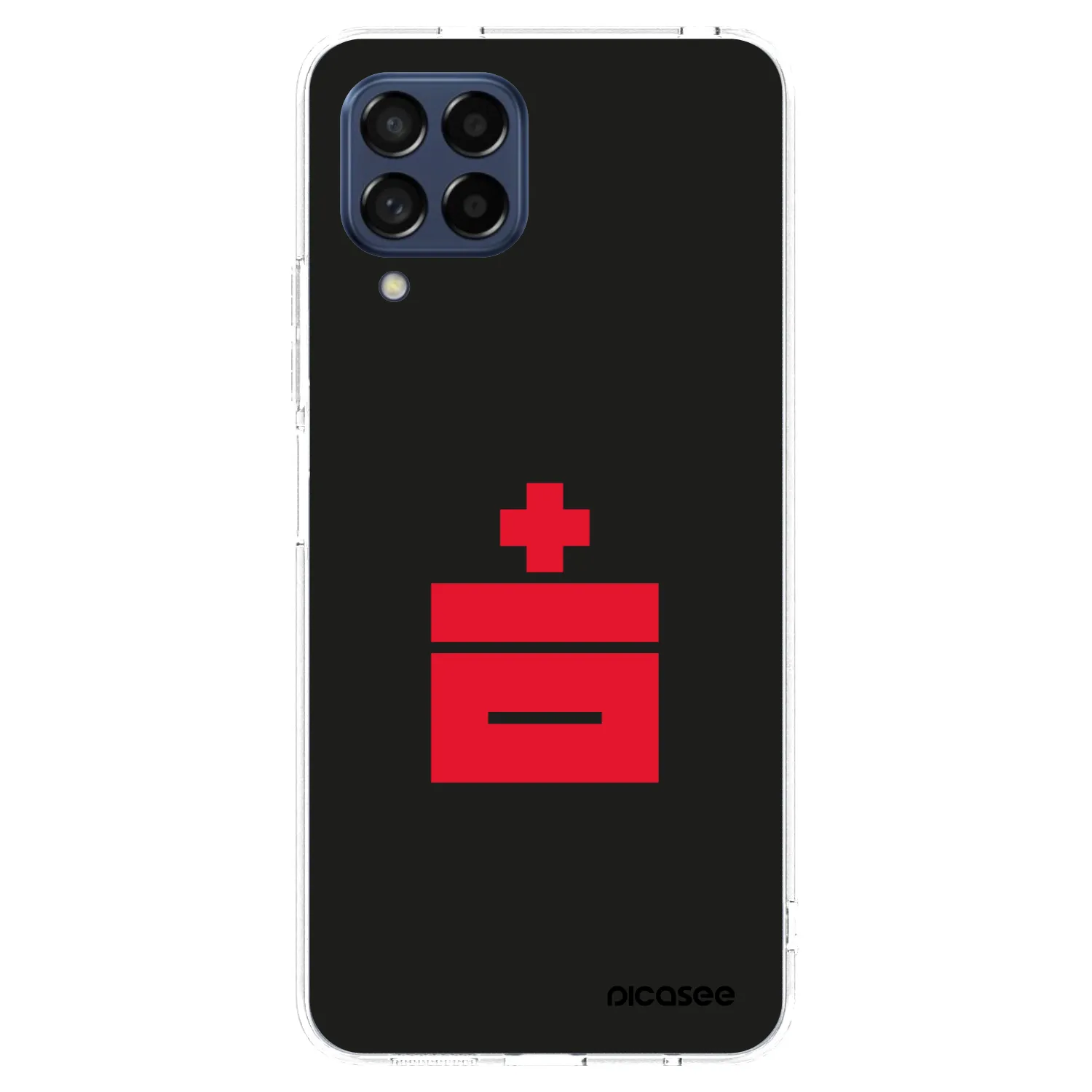 Picasee átlátszó szilikon tok az alábbi mobiltelefonokra Samsung Galaxy M53 5G - Le Plastenciaga