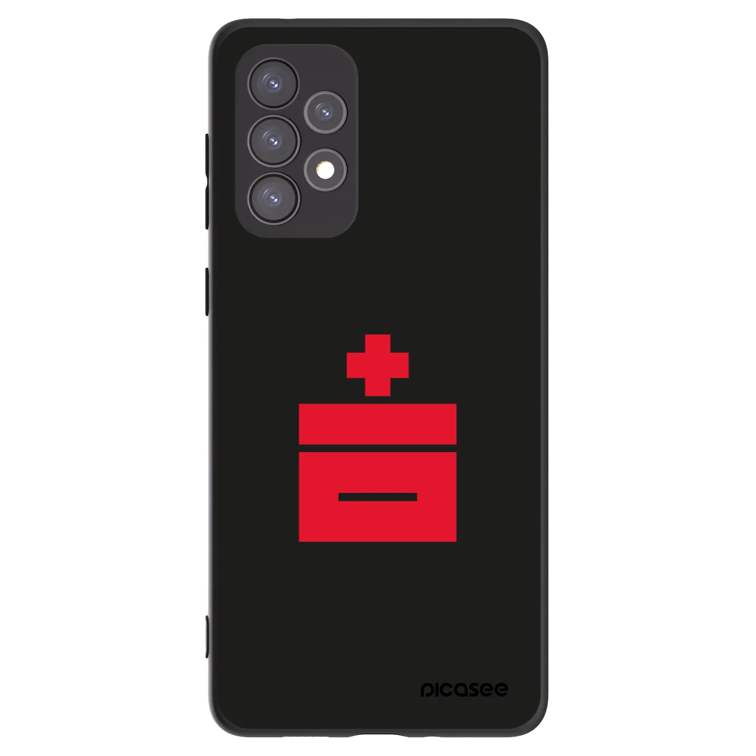 Picasee fekete szilikon tok az alábbi mobiltelefonokra Samsung Galaxy A73 5G - Le Plastenciaga