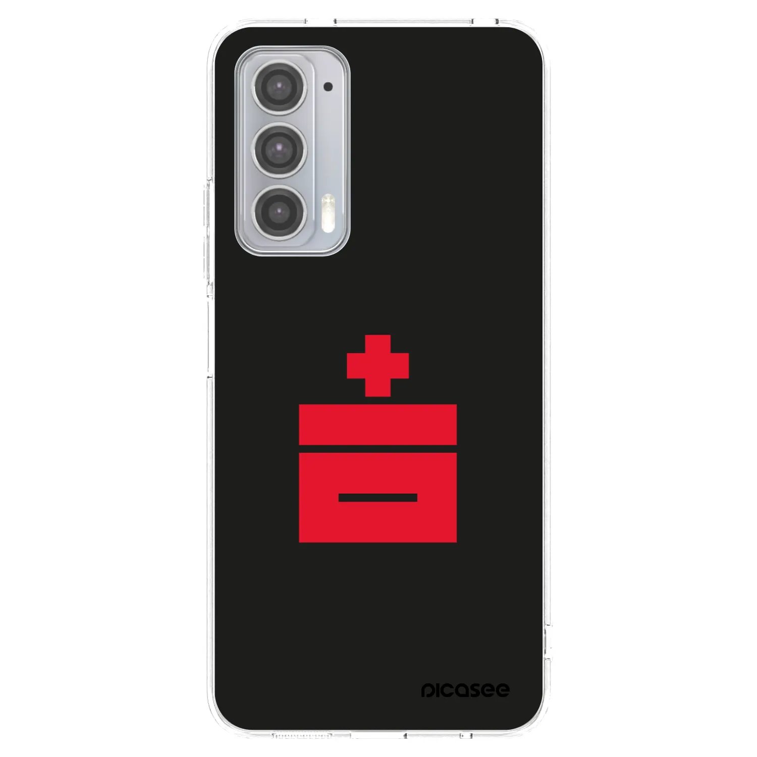 Picasee átlátszó szilikon tok az alábbi mobiltelefonokra Motorola Edge 20 - Le Plastenciaga