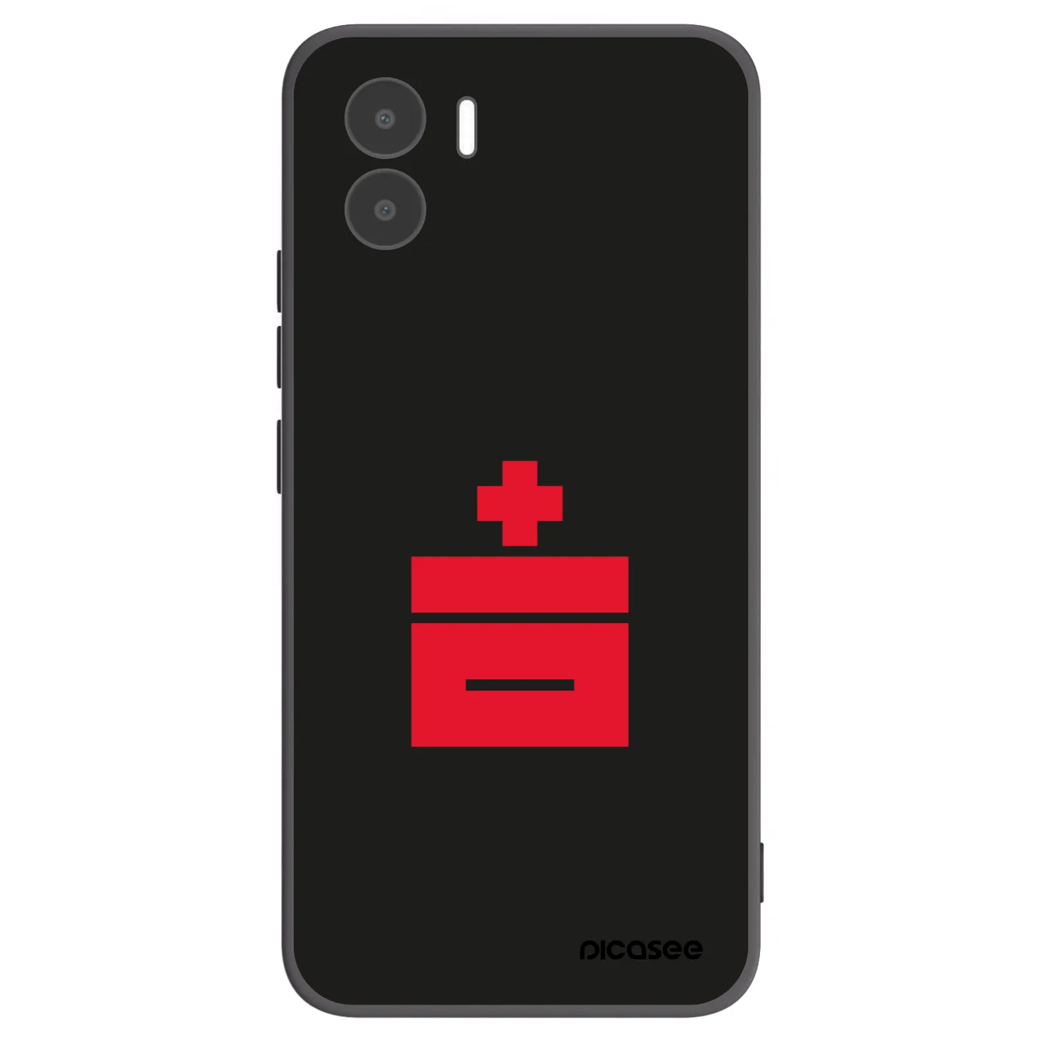 Picasee fekete szilikon tok az alábbi mobiltelefonokra Xiaomi Redmi A1 - Le Plastenciaga