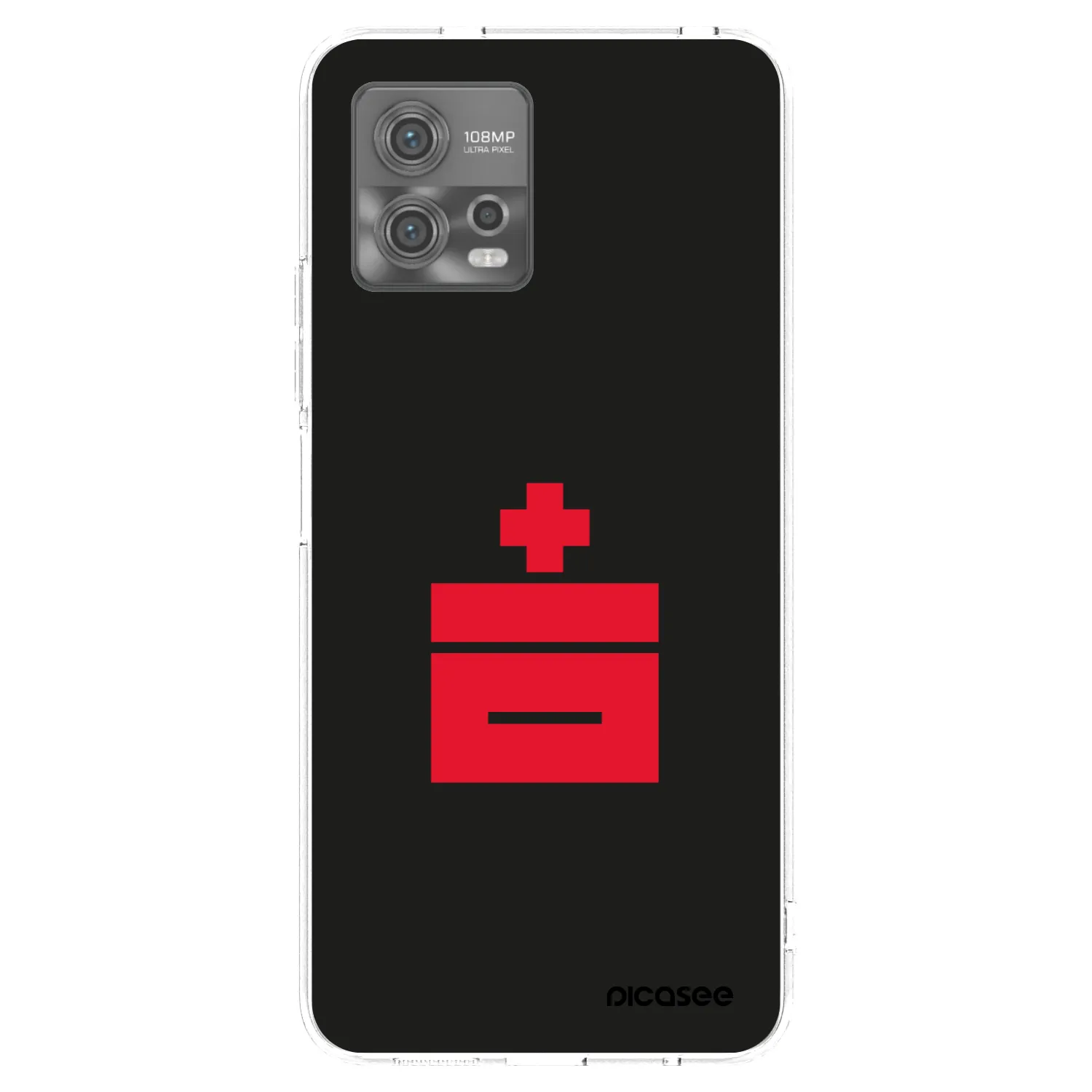 Picasee átlátszó szilikon tok az alábbi mobiltelefonokra Motorola Moto G72 - Le Plastenciaga