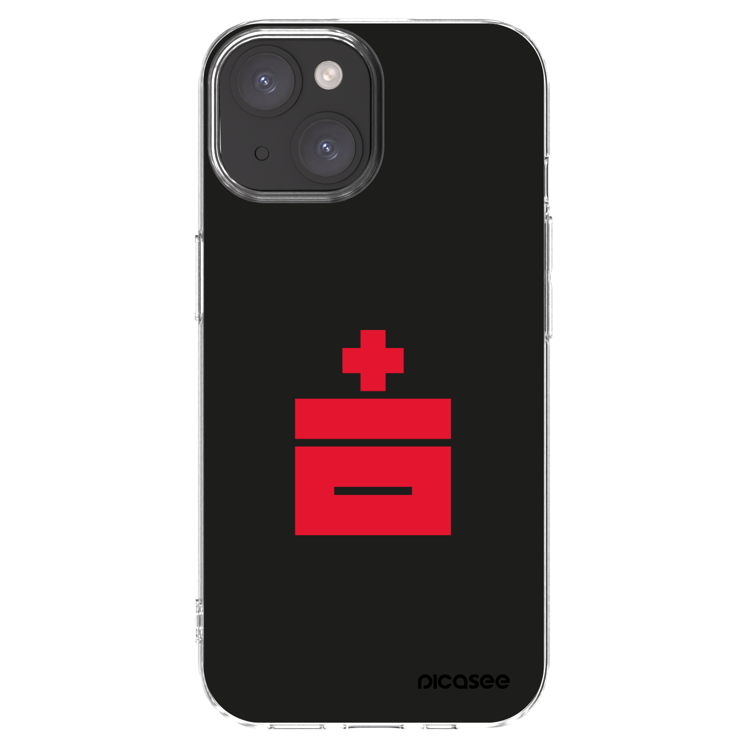 Picasee átlátszó szilikon tok az alábbi mobiltelefonokra Apple iPhone 15 - Le Plastenciaga