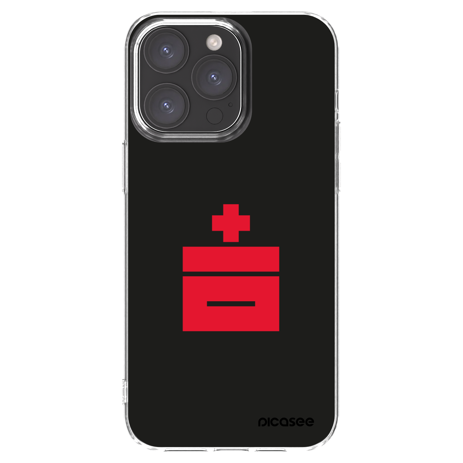 Picasee átlátszó szilikon tok az alábbi mobiltelefonokra Apple iPhone 15 Pro Max - Le Plastenciaga