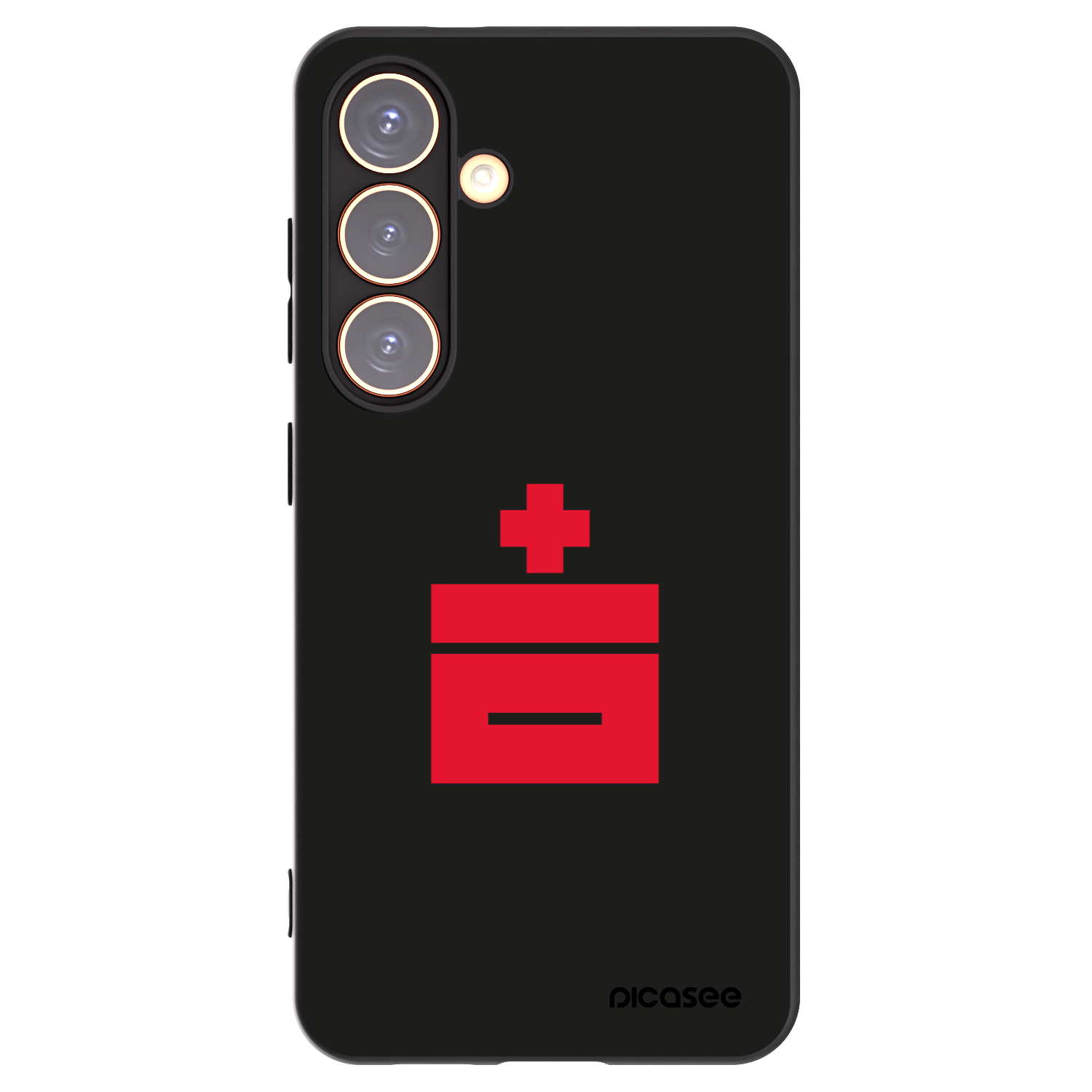 Picasee fekete szilikon tok az alábbi mobiltelefonokra Samsung Galaxy S24 S921B 5G - Le Plastenciaga