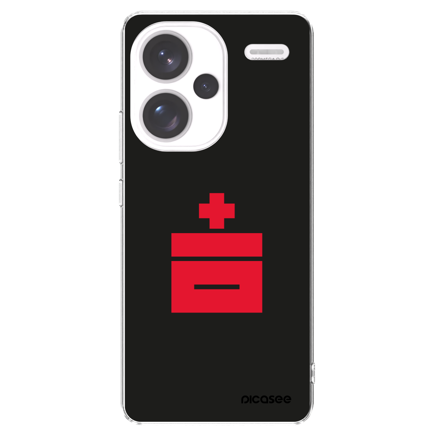 Picasee átlátszó szilikon tok az alábbi mobiltelefonokra Xiaomi Redmi Note 13 Pro+ 5G - Le Plastenciaga