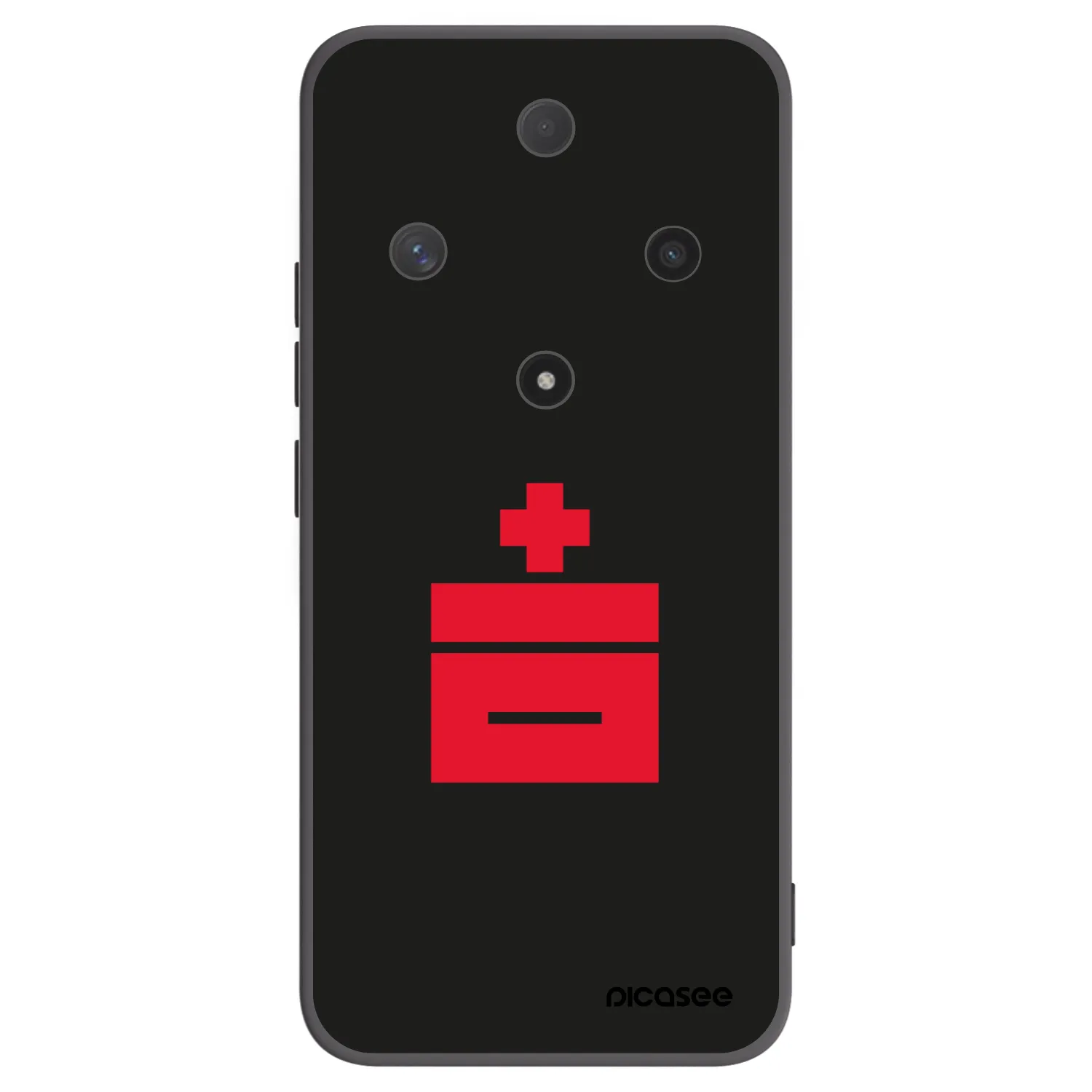 Picasee fekete szilikon tok az alábbi mobiltelefonokra Honor Magic6 Lite 5G - Le Plastenciaga