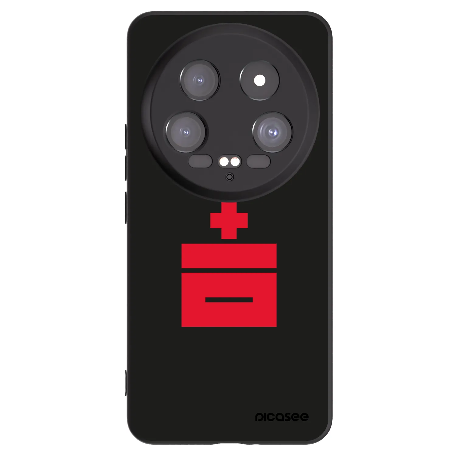 Picasee fekete szilikon tok az alábbi mobiltelefonokra Xiaomi 14 Ultra - Le Plastenciaga