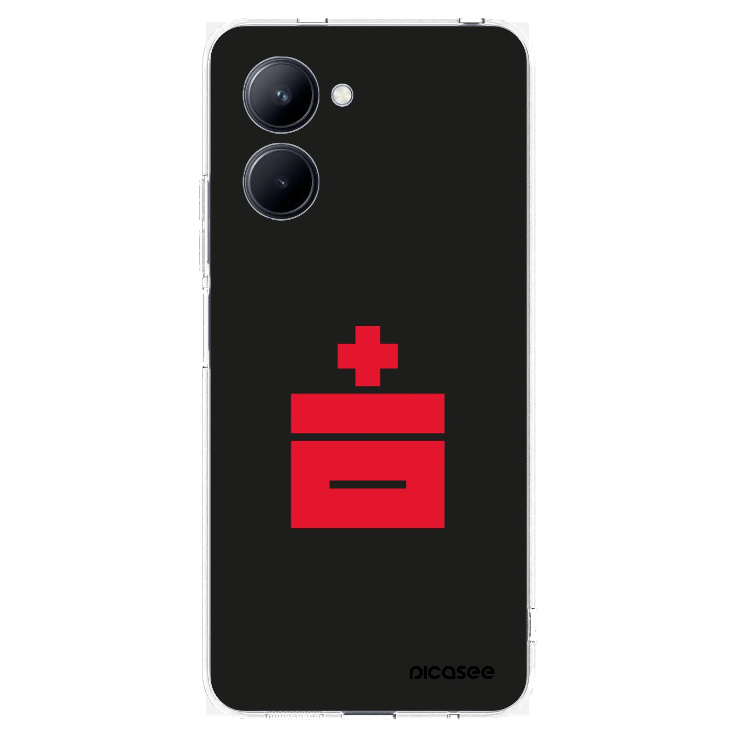 Picasee átlátszó szilikon tok az alábbi mobiltelefonokra Realme C33 (2023) - Le Plastenciaga