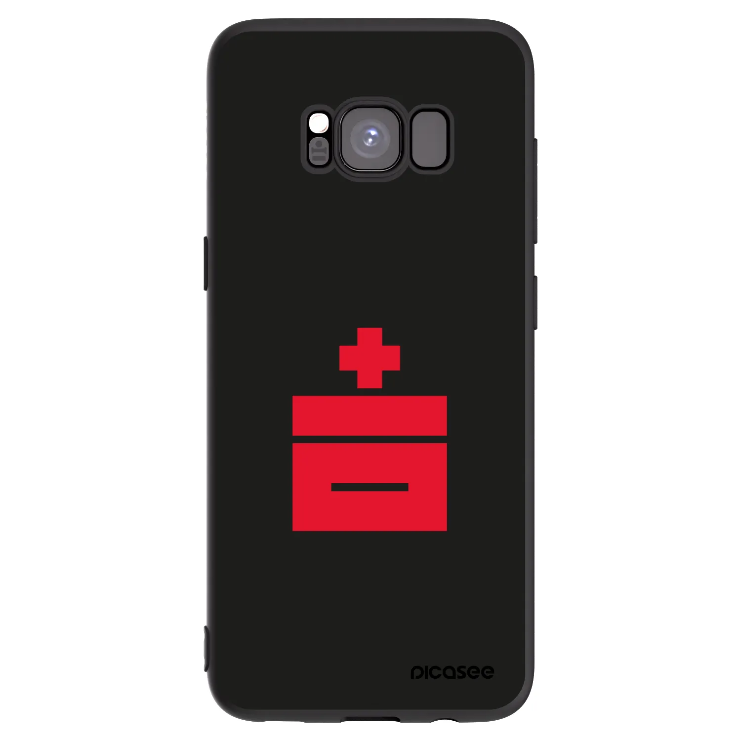 Picasee fekete szilikon tok az alábbi mobiltelefonokra Samsung Galaxy S8 G950F - Le Plastenciaga
