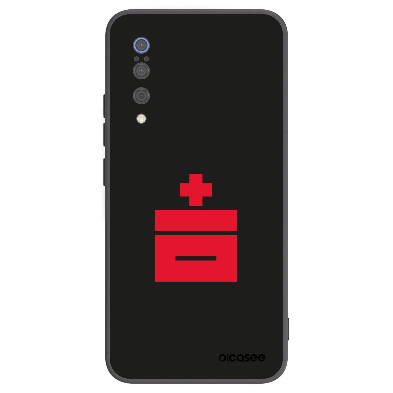 Picasee fekete szilikon tok az alábbi mobiltelefonokra Xiaomi Mi 9 - Le Plastenciaga