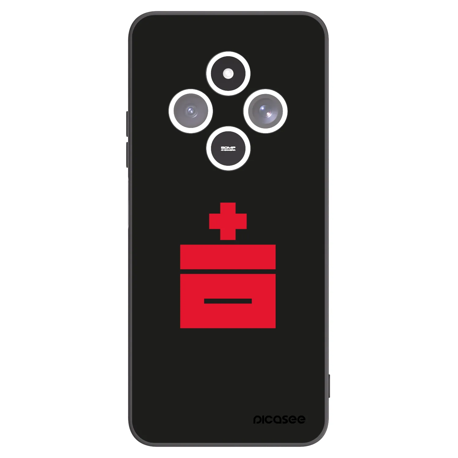 Picasee fekete szilikon tok az alábbi mobiltelefonokra Xiaomi Redmi 14C - Le Plastenciaga