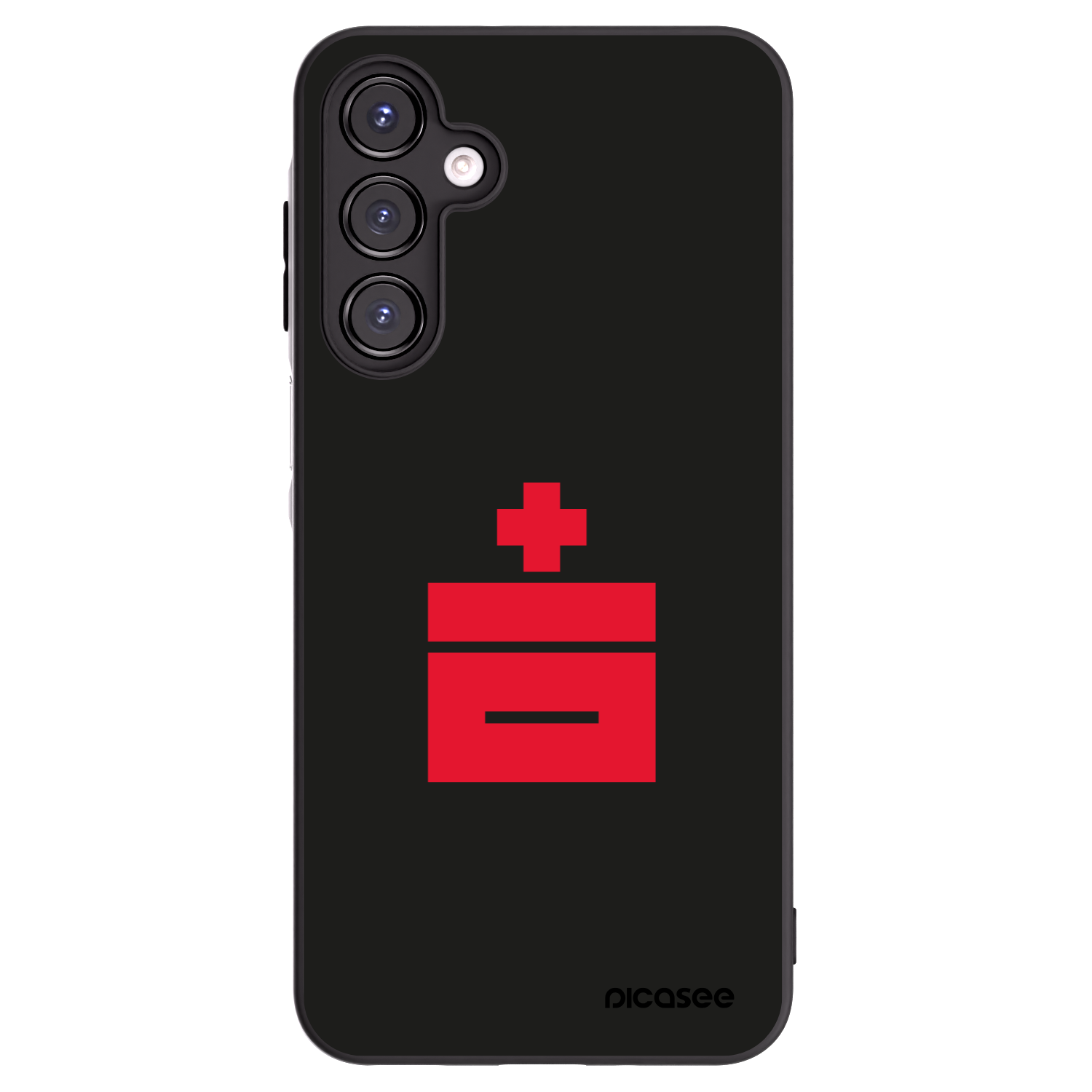 Picasee fekete szilikon tok az alábbi mobiltelefonokra Samsung Galaxy A16 5G - Le Plastenciaga