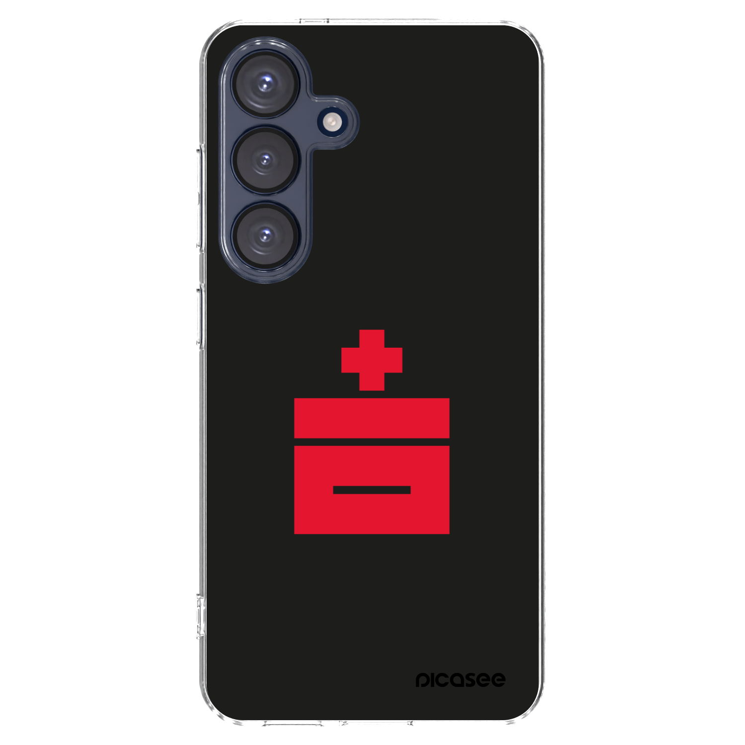 Picasee átlátszó szilikon tok az alábbi mobiltelefonokra Samsung Galaxy S25 5G - Le Plastenciaga