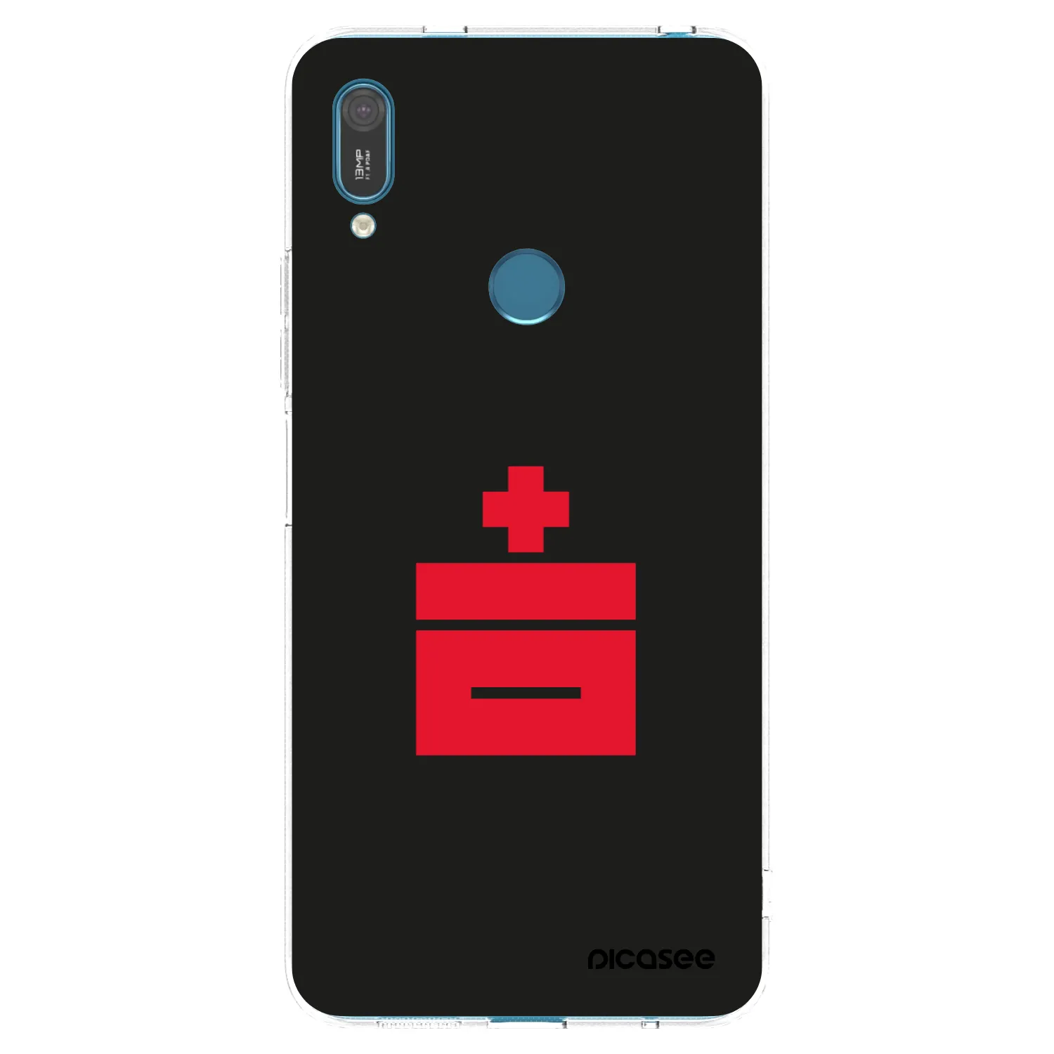 Picasee átlátszó szilikon tok az alábbi mobiltelefonokra Huawei Y7 2019 - Le Plastenciaga