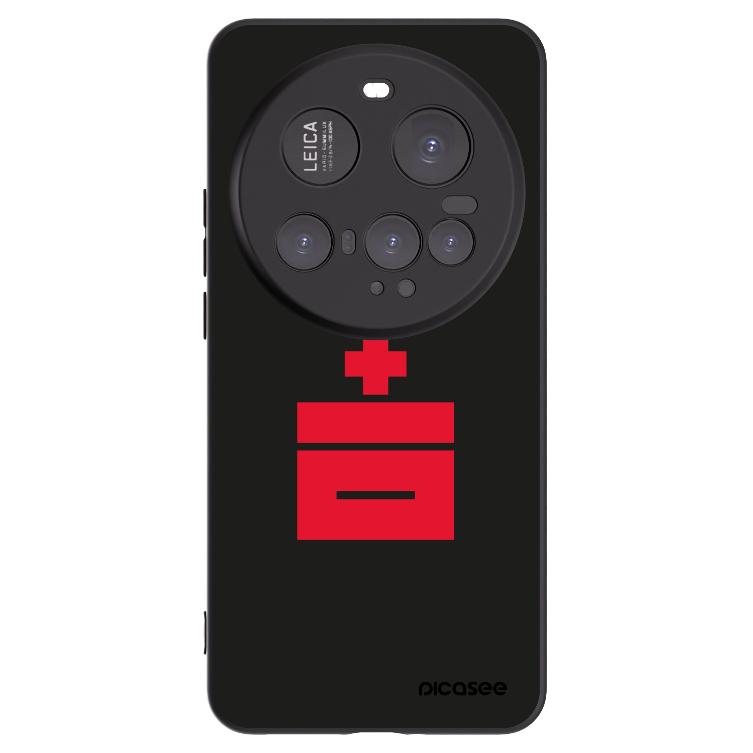 Picasee fekete szilikon tok az alábbi mobiltelefonokra Xiaomi 15 Ultra - Le Plastenciaga
