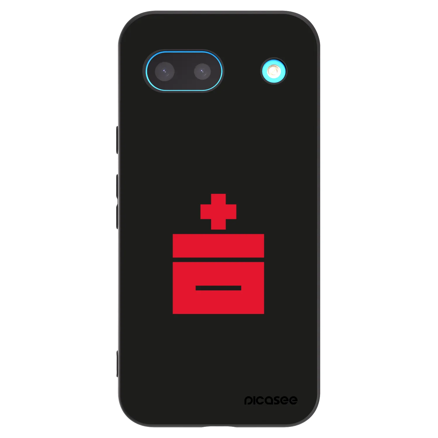 Picasee fekete szilikon tok az alábbi mobiltelefonokra Google Pixel 8a - Le Plastenciaga