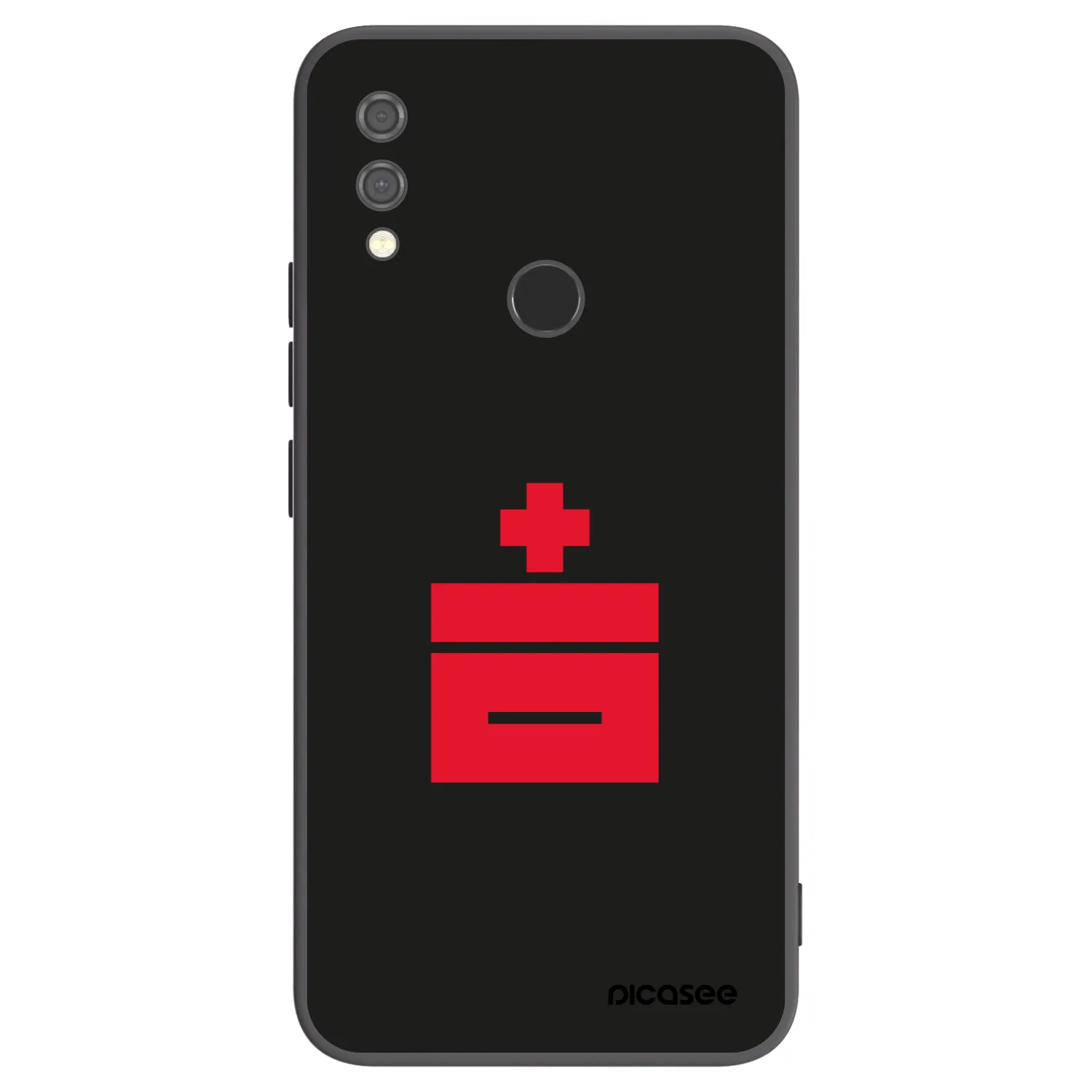 Picasee fekete szilikon tok az alábbi mobiltelefonokra Xiaomi Redmi Note 7 - Le Plastenciaga