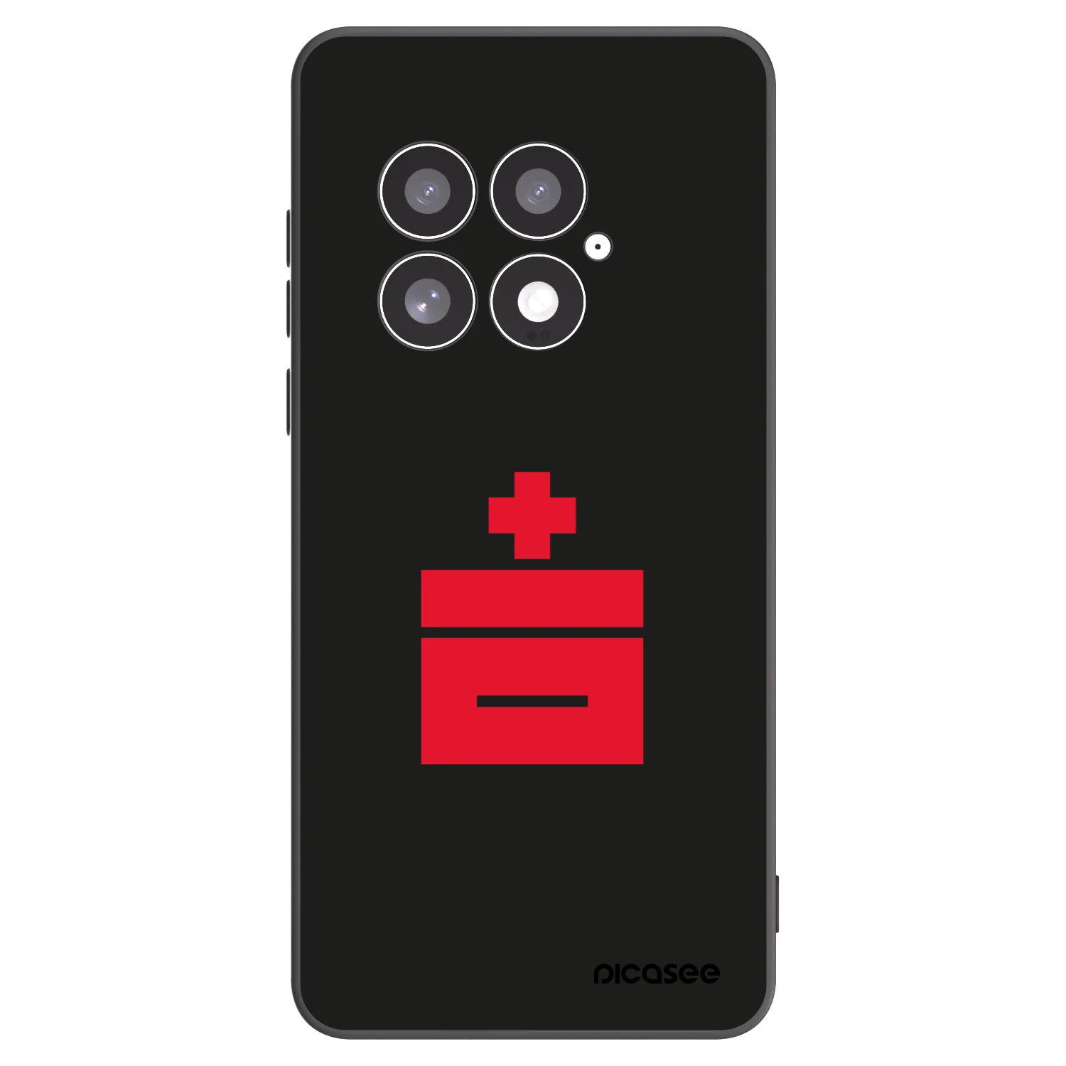Picasee fekete szilikon tok az alábbi mobiltelefonokra OnePlus 13 5G - Le Plastenciaga