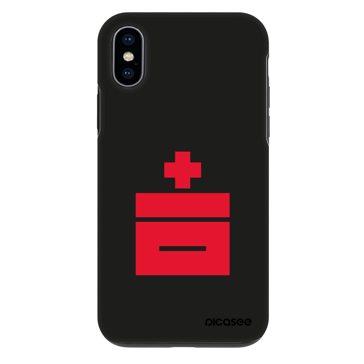 Picasee Fashion Case Apple iPhone X/XS - Le Plastenciaga