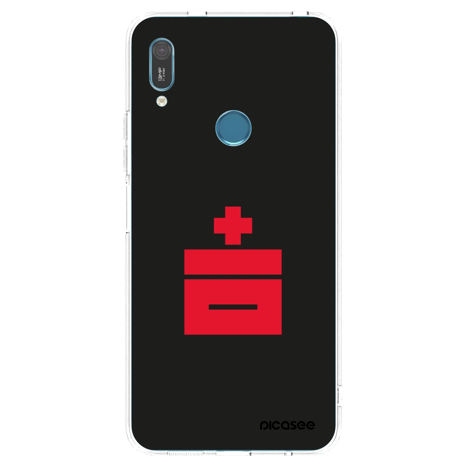 Picasee átlátszó szilikon tok az alábbi mobiltelefonokra Huawei Y6 2019 - Le Plastenciaga