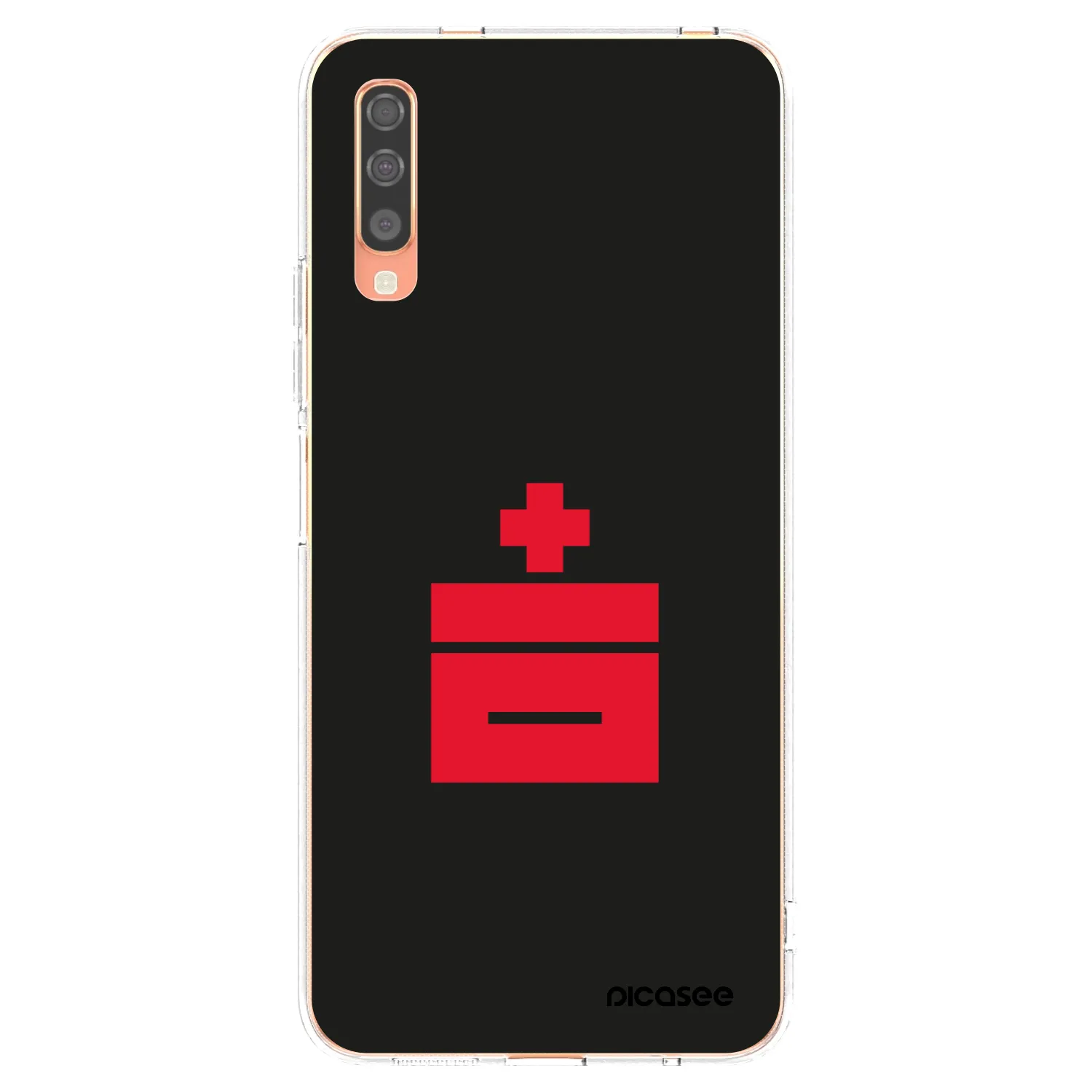 Picasee átlátszó szilikon tok az alábbi mobiltelefonokra Samsung Galaxy A70 A705F - Le Plastenciaga