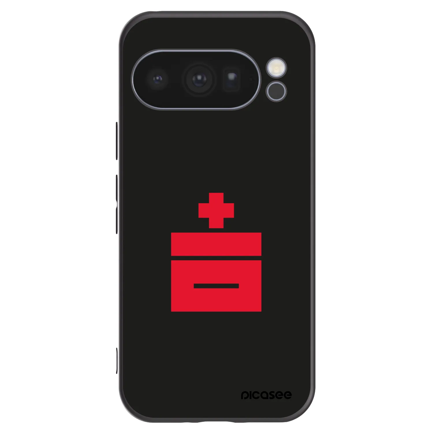 Picasee fekete szilikon tok az alábbi mobiltelefonokra Google Pixel 10 Pro - Le Plastenciaga