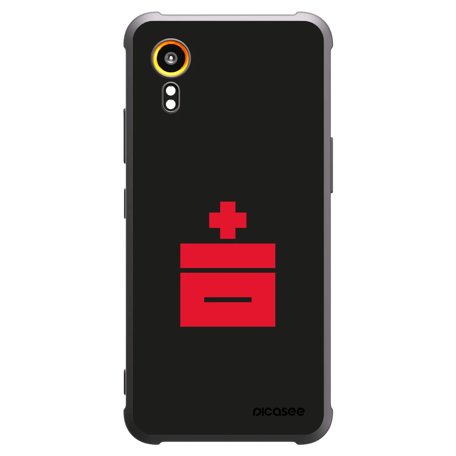 Picasee fekete szilikon tok az alábbi mobiltelefonokra Samsung Galaxy Xcover 7 - Le Plastenciaga