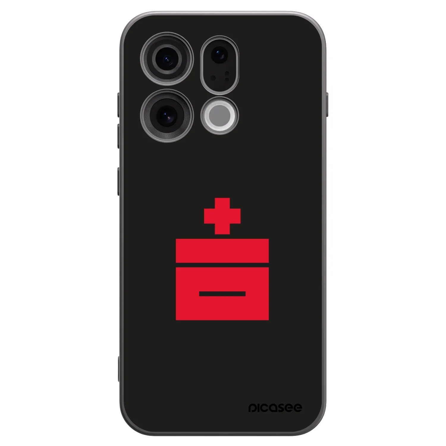 Picasee fekete szilikon tok az alábbi mobiltelefonokra OPPO Find X9 - Le Plastenciaga