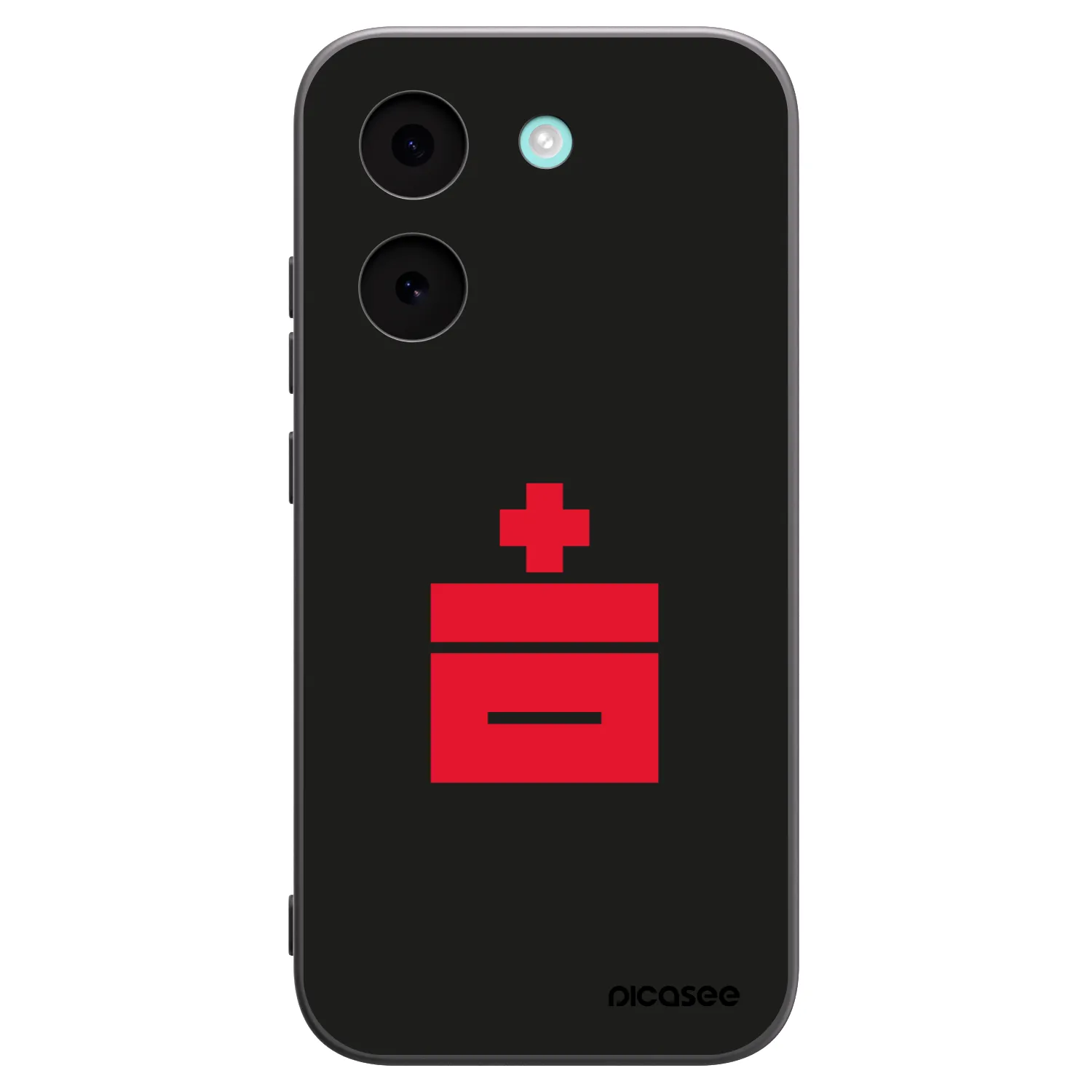 Picasee fekete szilikon tok az alábbi mobiltelefonokra Xiaomi Poco X8 Pro - Le Plastenciaga