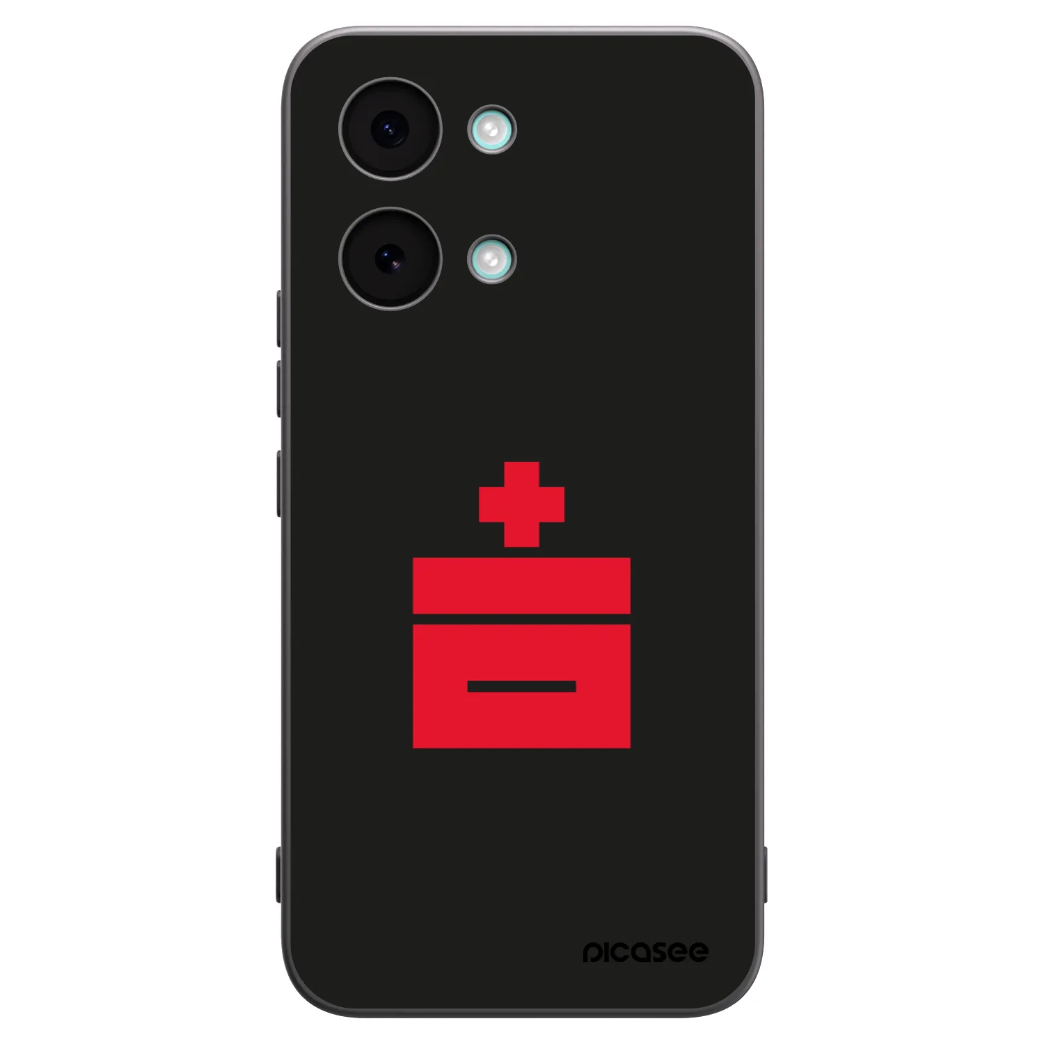 Picasee fekete szilikon tok az alábbi mobiltelefonokra Xiaomi Poco X8 Pro Max - Le Plastenciaga