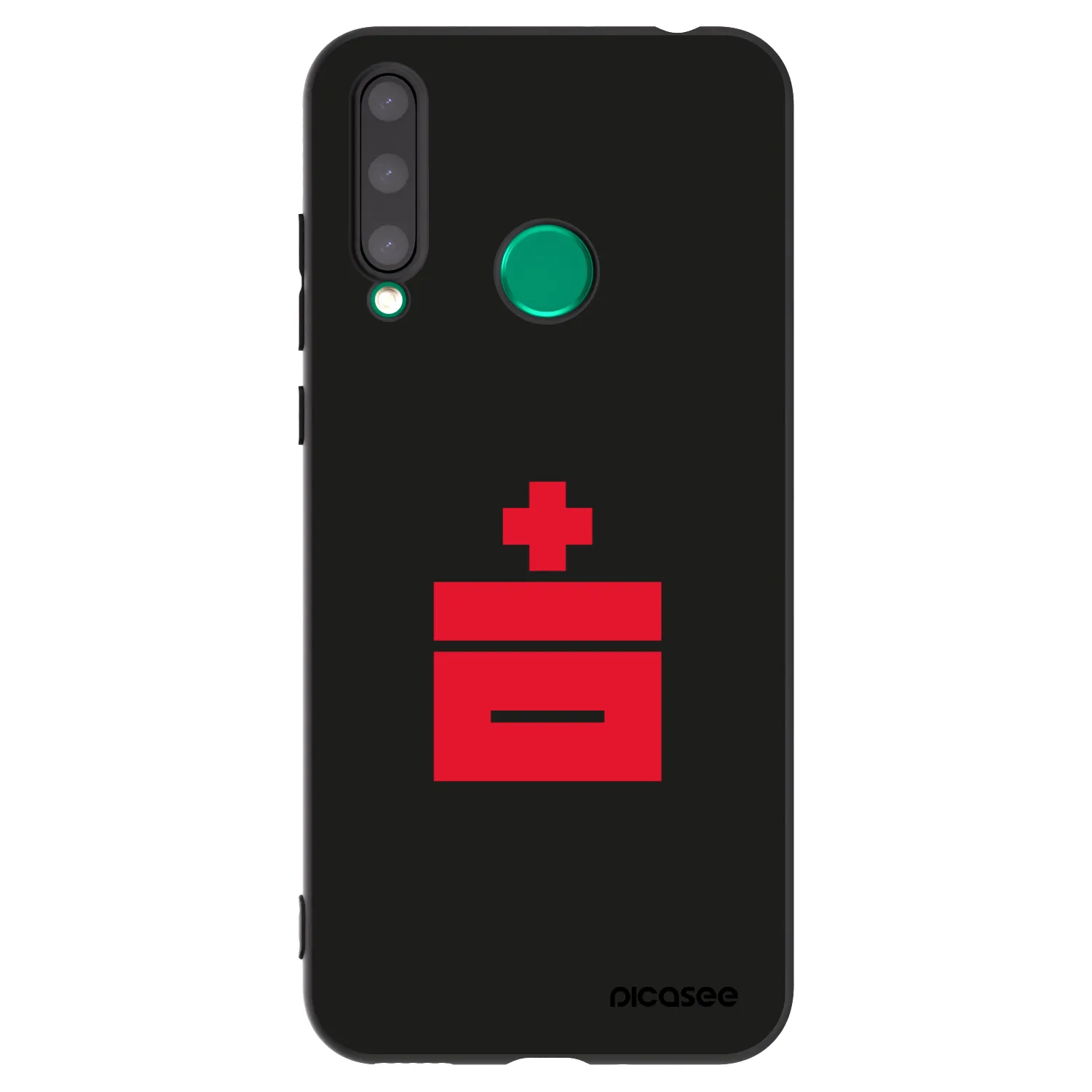 Picasee fekete szilikon tok az alábbi mobiltelefonokra Honor 20 Lite - Le Plastenciaga